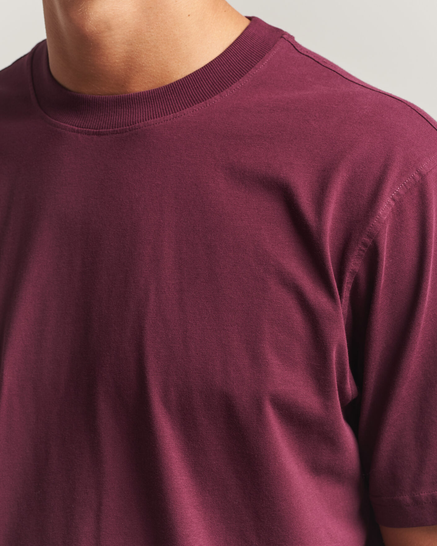Mies | T-paidat | NN07 | Adam Crew Neck T-Shirt Winetasting