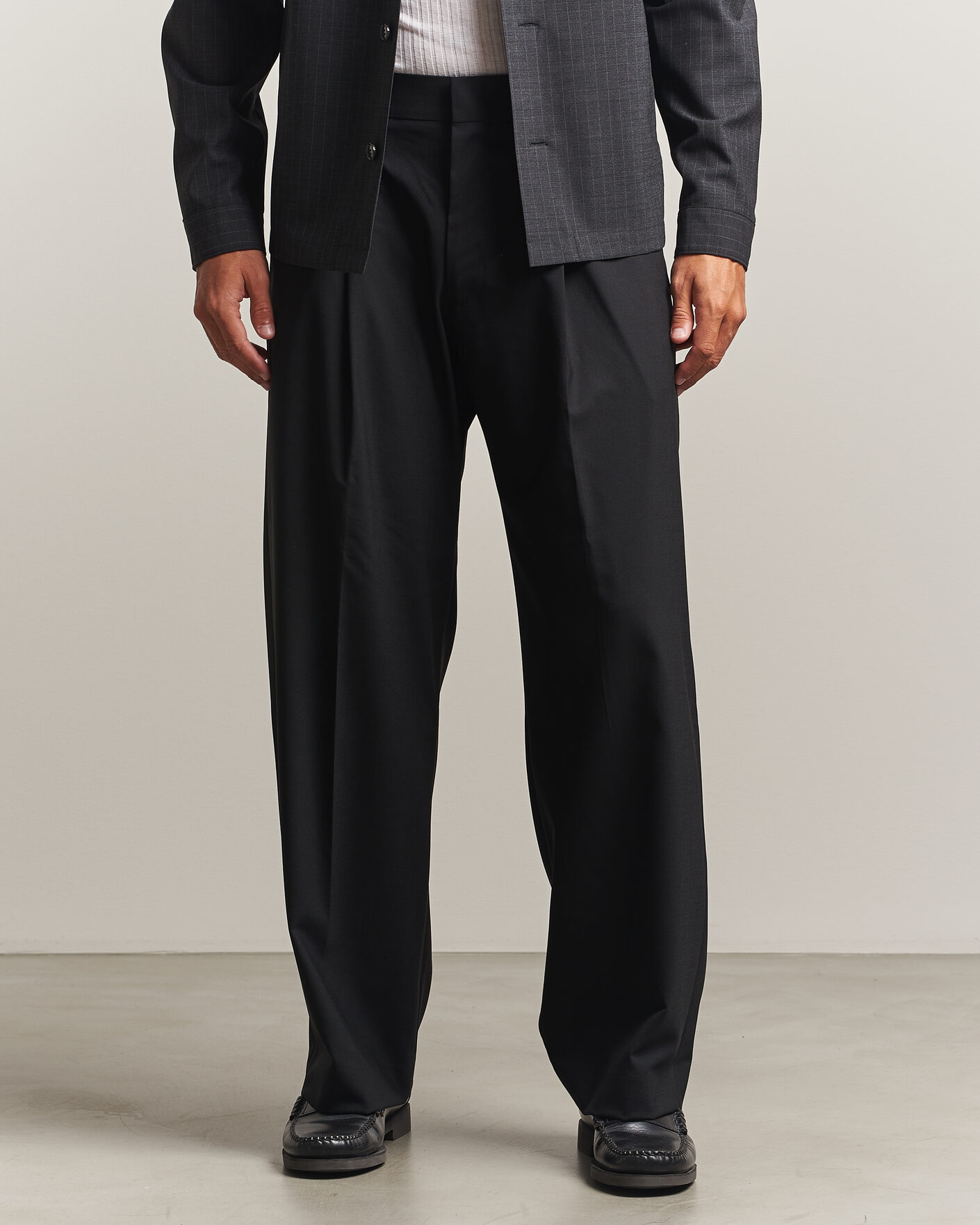 Mies | Housut | NN07 | Kay Wool Trousers Black