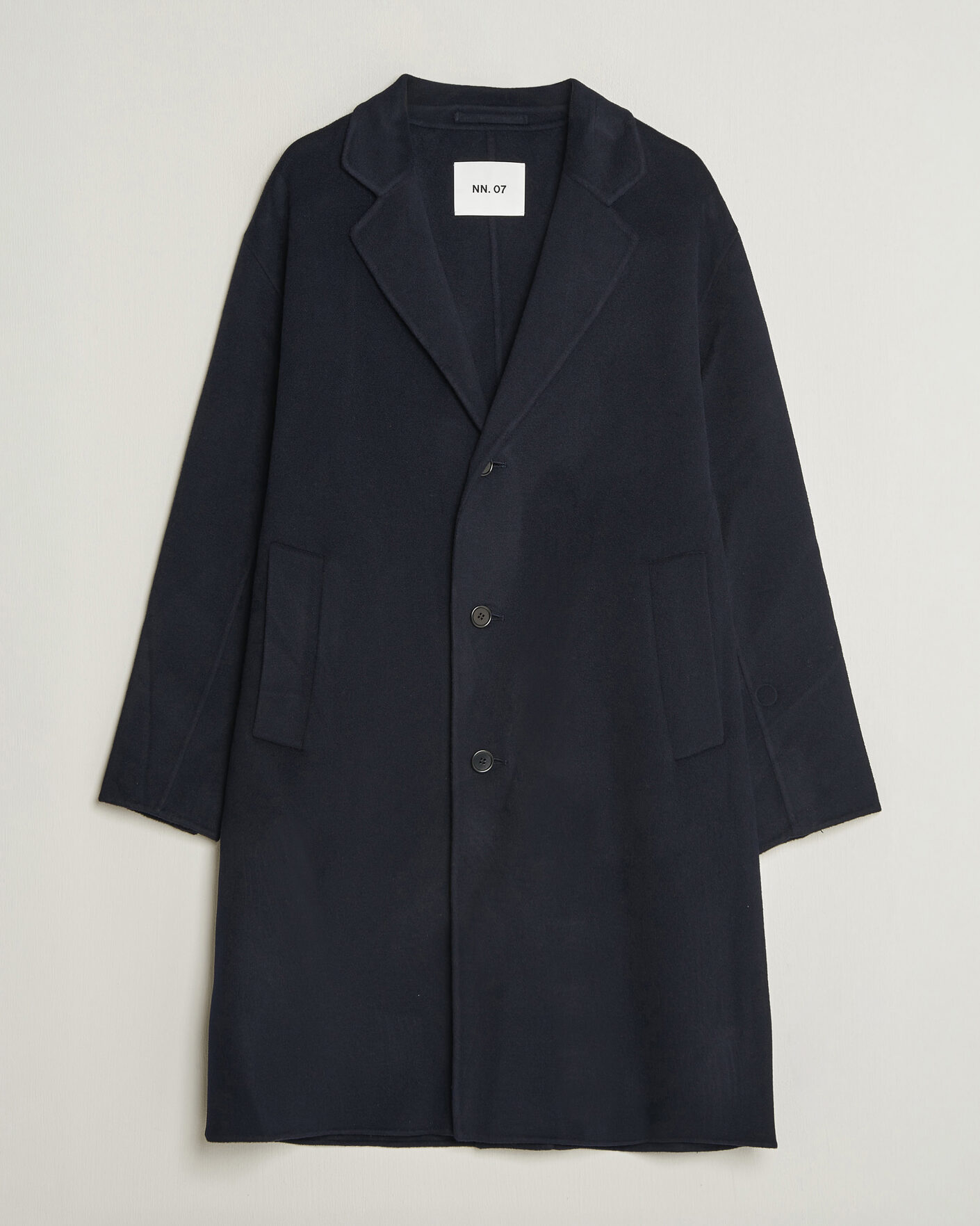 Mies | Takit | NN07 | Kendrick Wool Coat Navy Blue