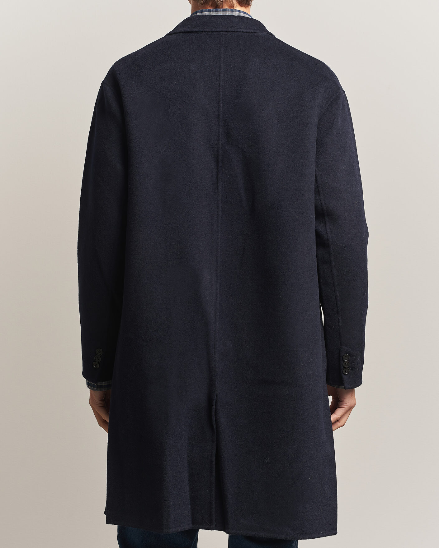 Mies | Takit | NN07 | Kendrick Wool Coat Navy Blue