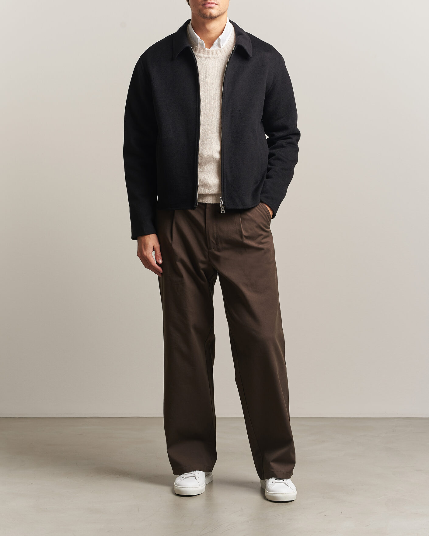Mies | Takit | NN07 | Arlo Wool Jacket Black