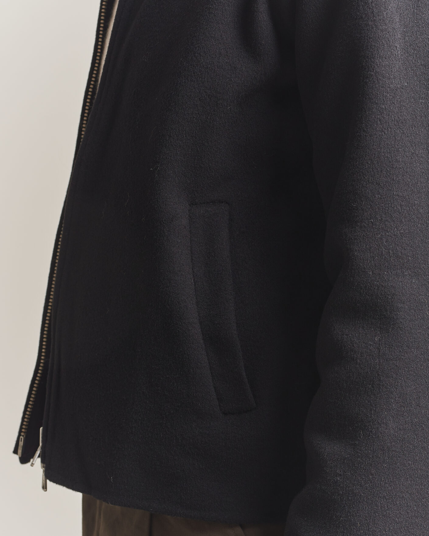 Mies | Takit | NN07 | Arlo Wool Jacket Black
