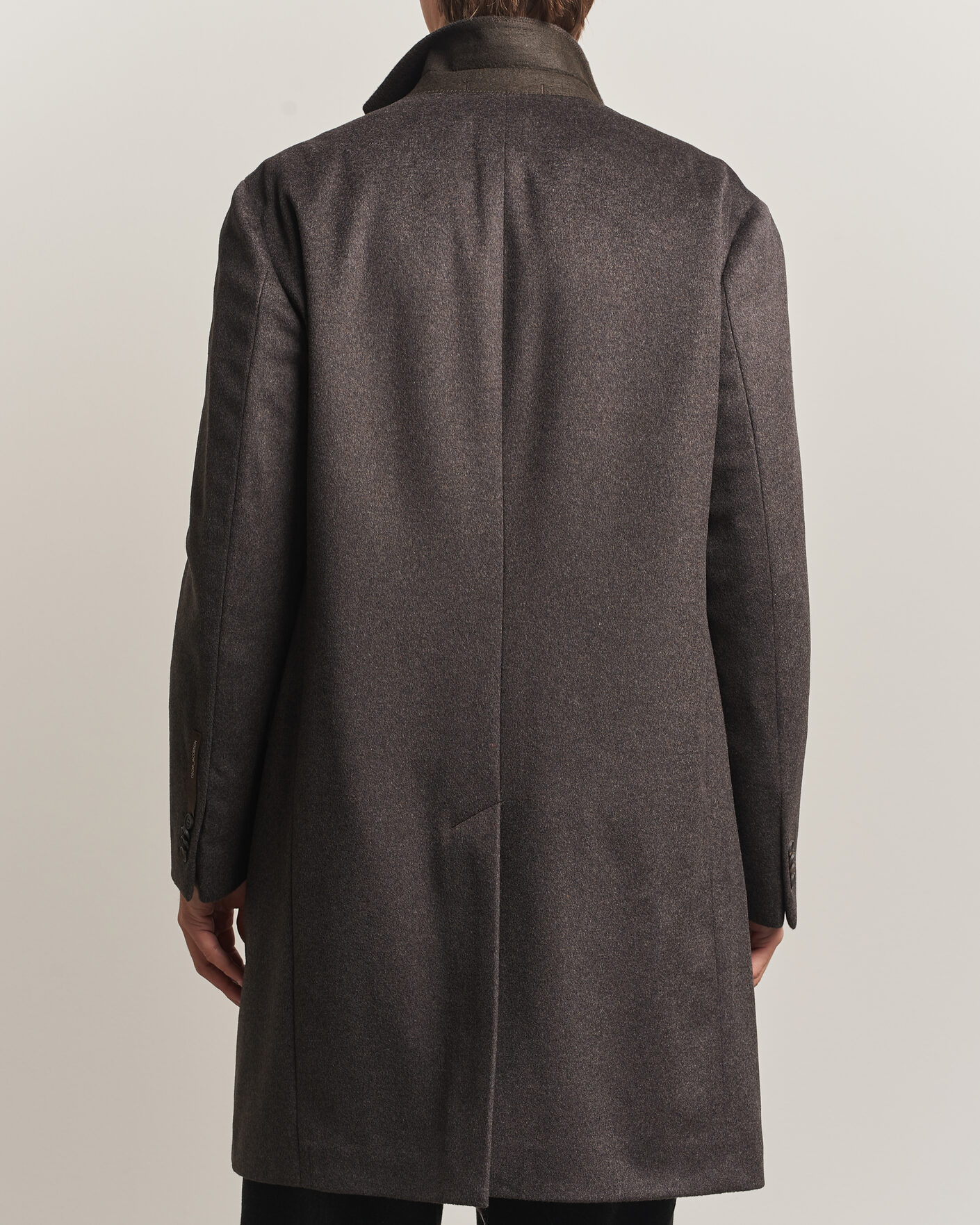Mies | Takit | Oscar Jacobson | Sergio Wool Coat Brown