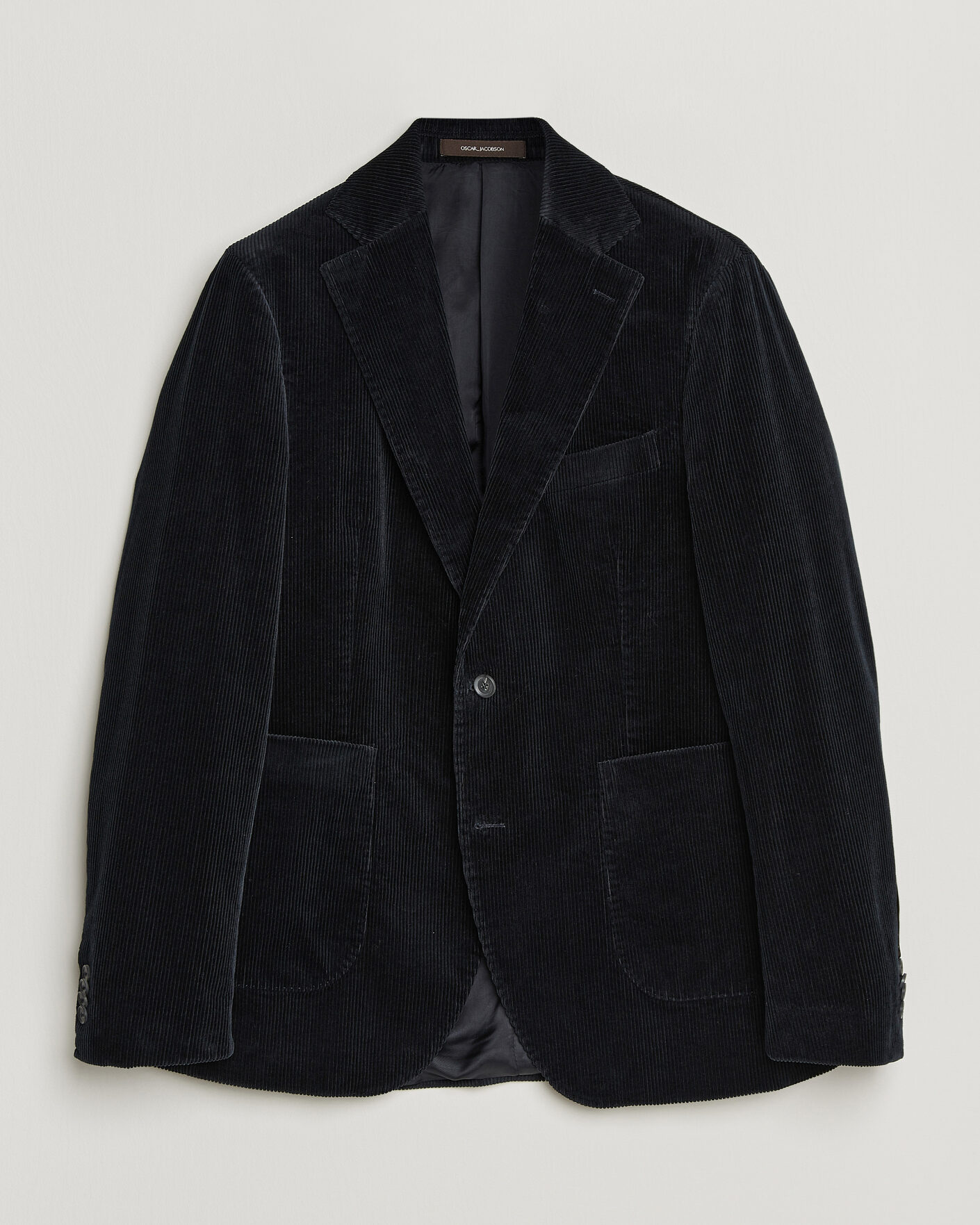 Mies | Pikkutakit | Oscar Jacobson | Fogerty Patch Pocket Cord Blazer Navy
