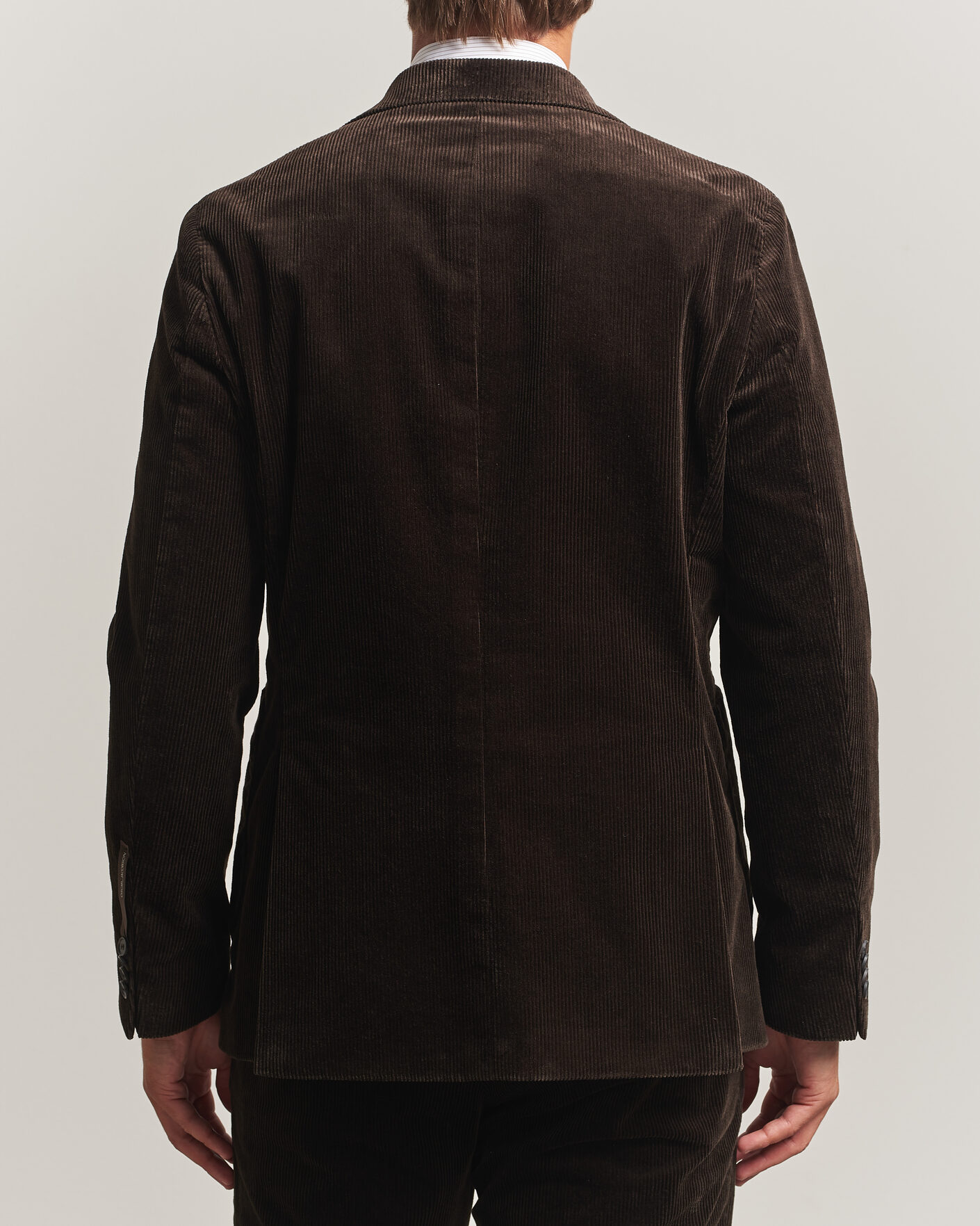Mies | Pikkutakit | Oscar Jacobson | Fogerty Patch Pocket Cord Blazer Dark Brown