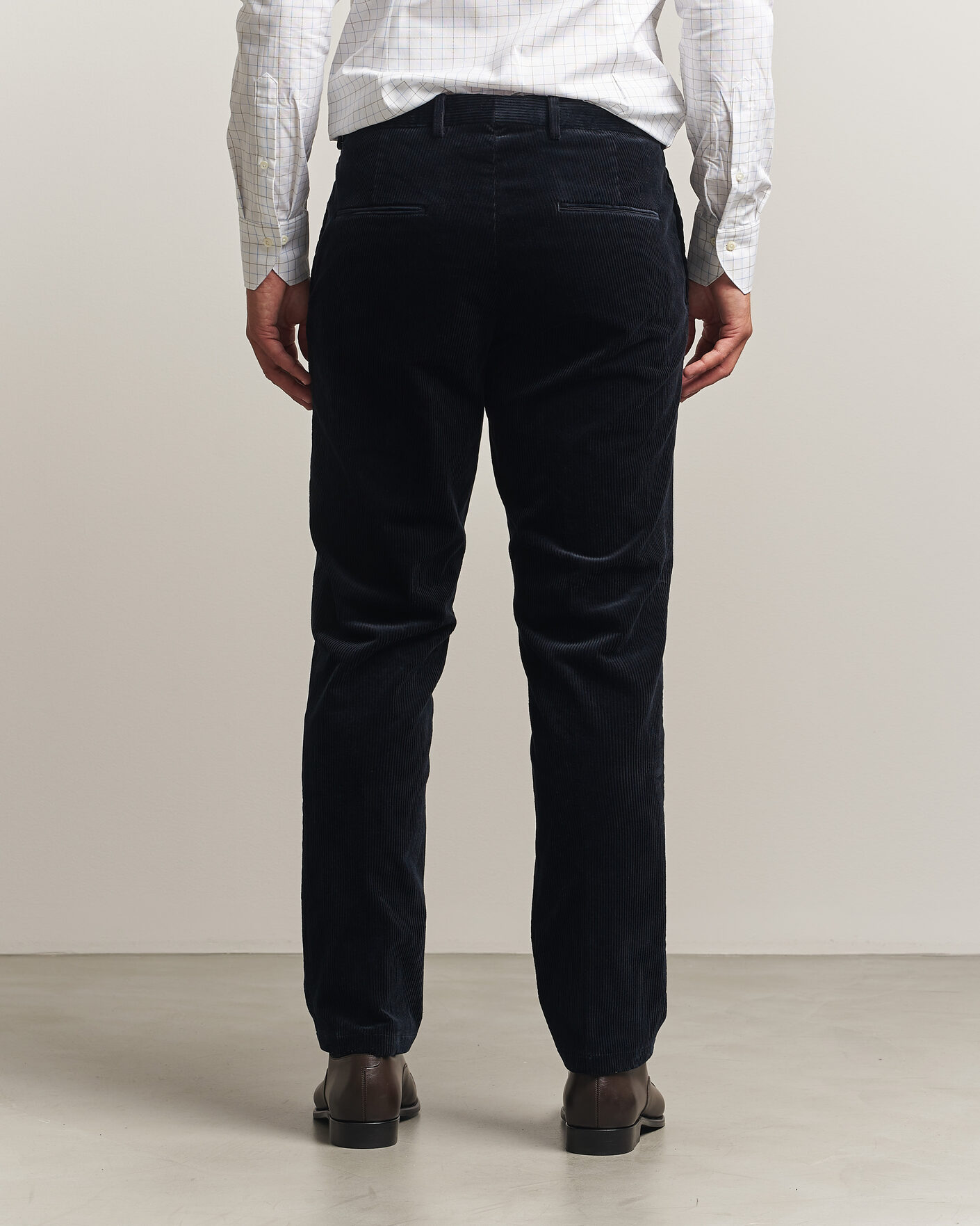 Mies | Housut | Oscar Jacobson | Dandy Corduroy Trousers Navy