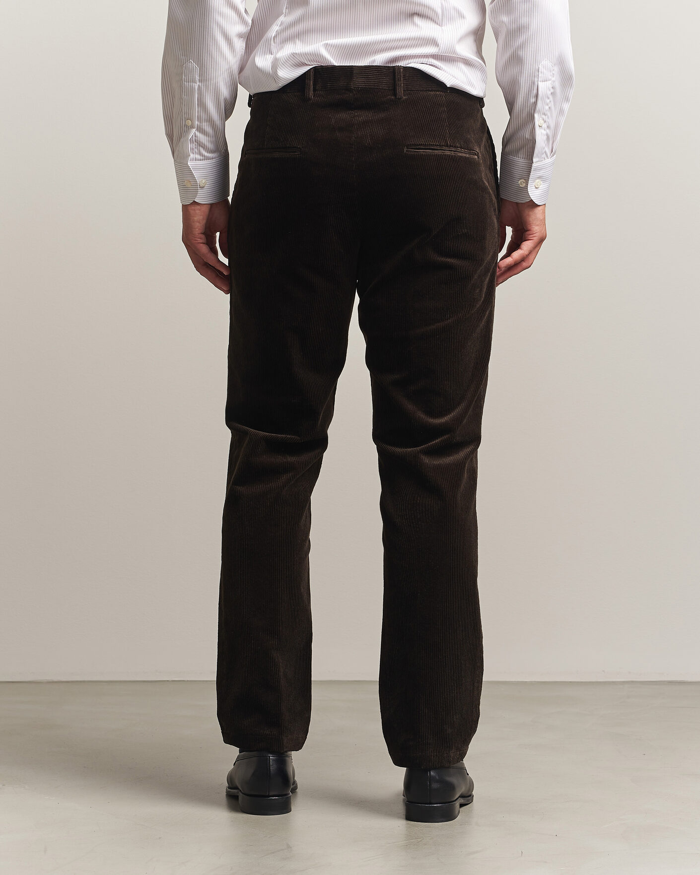 Mies | Housut | Oscar Jacobson | Dandy Corduroy Trousers Dark Brown