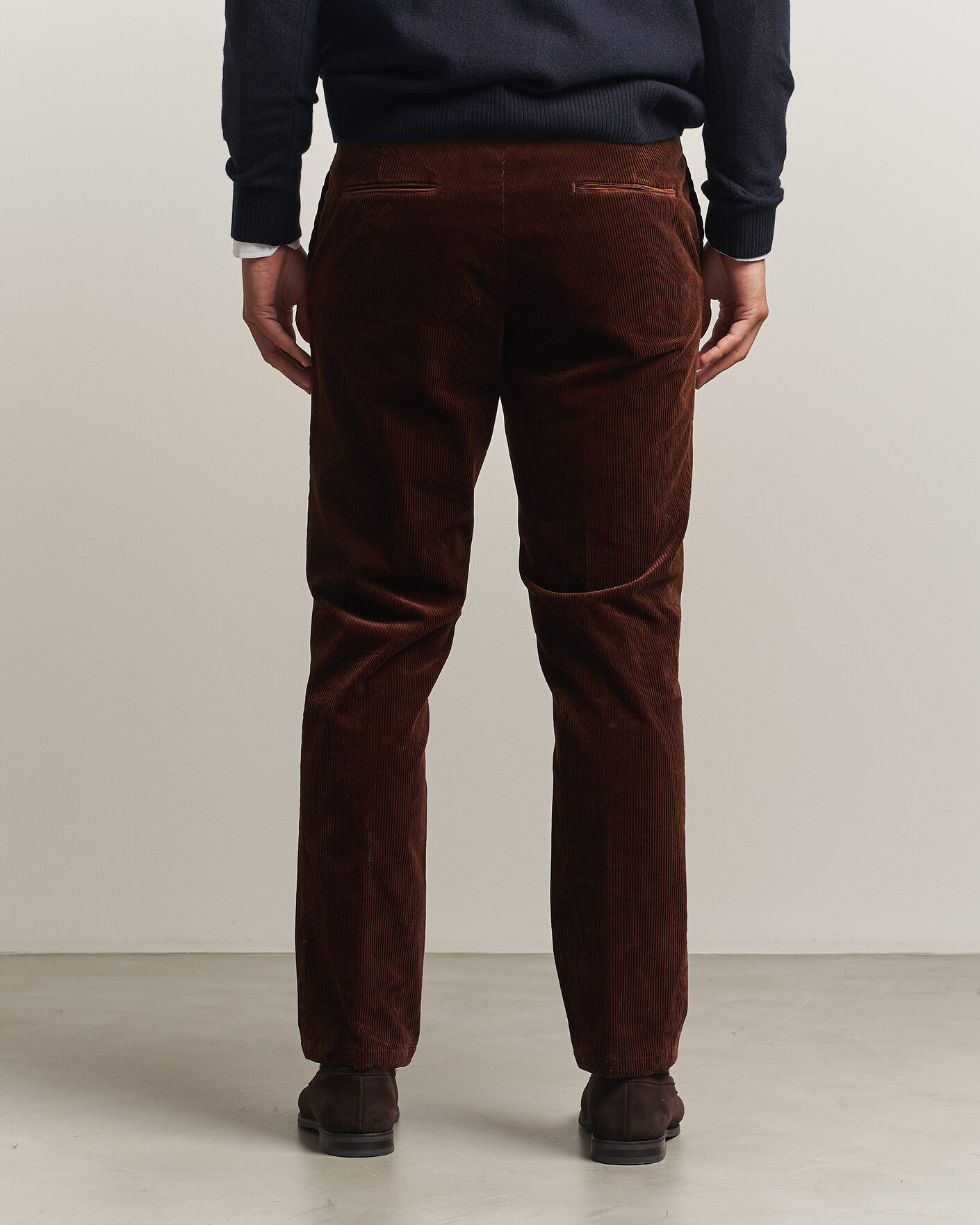 Mies | Housut | Oscar Jacobson | Dandy Corduroy Trousers Brown
