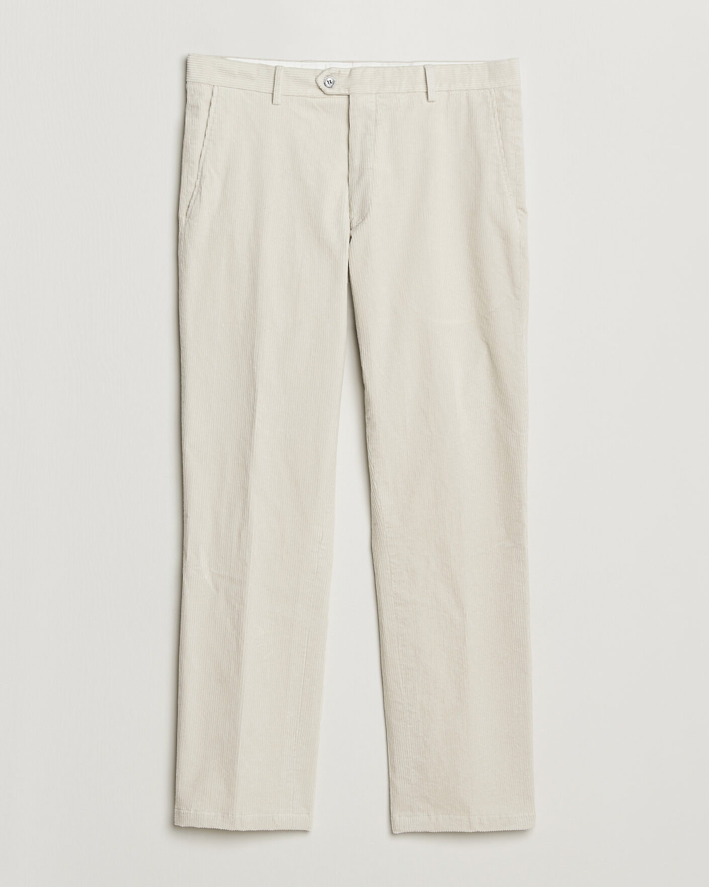 Mies | Housut | Oscar Jacobson | Dandy Corduroy Trousers White
