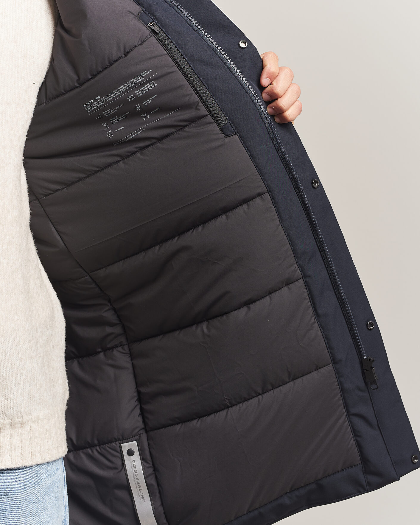 Mies | Takit | Scandinavian Edition | Guard II Padded Parka Midnight Blue