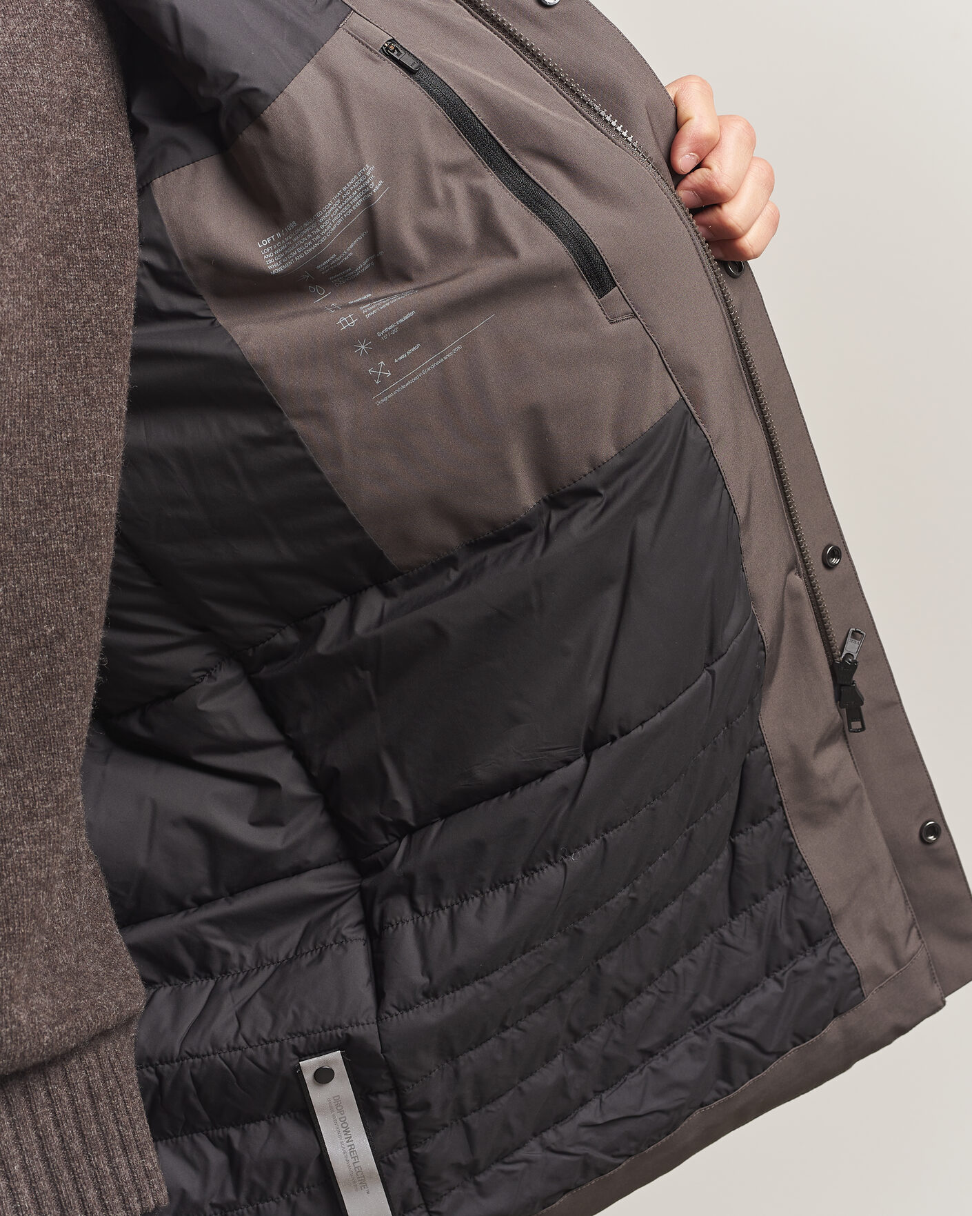 Mies | Takit | Scandinavian Edition | Loft II Waterproof Padded Coat Amber