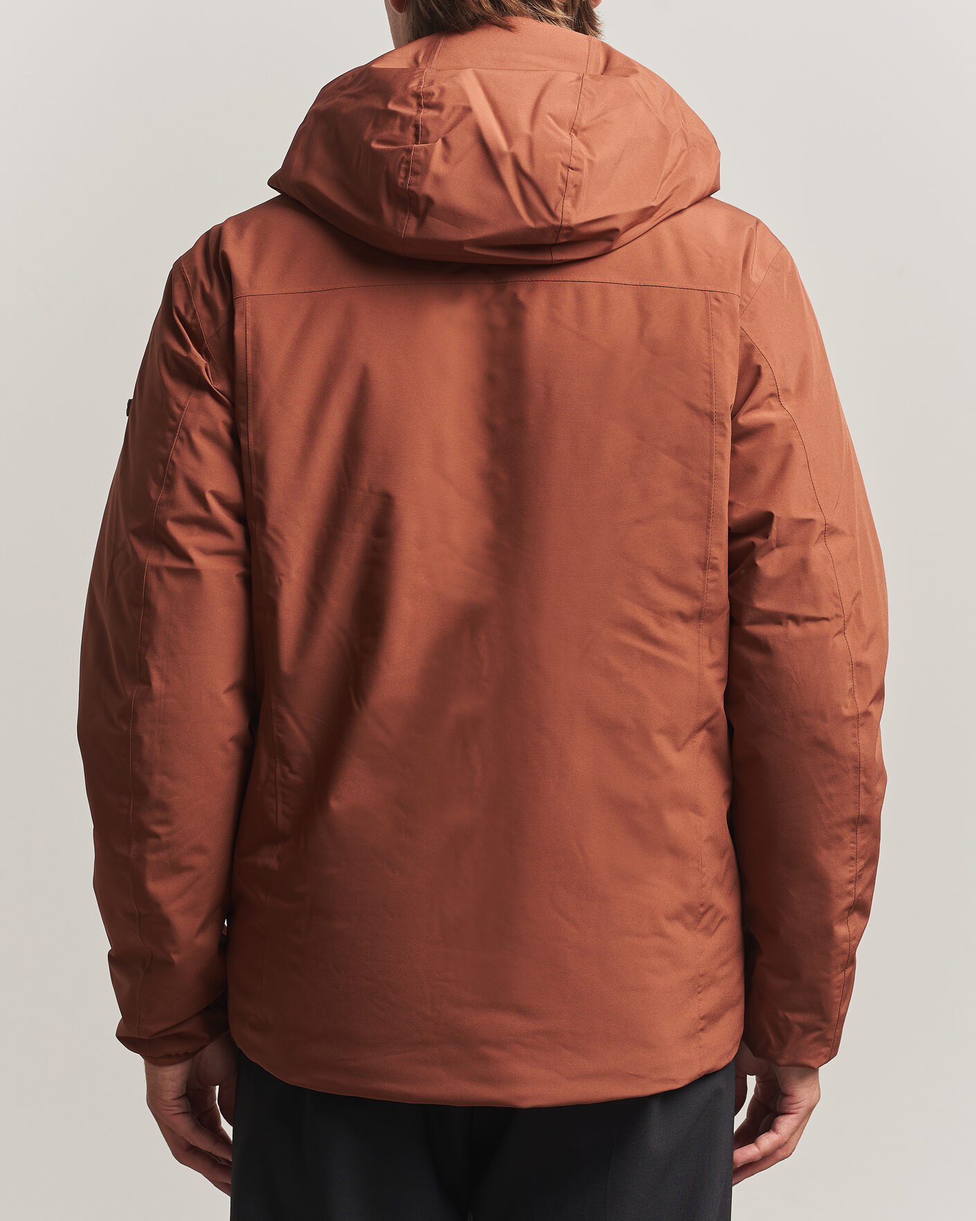 Mies | Takit | Scandinavian Edition | Nimbus Padded Hood Jacket Red Clay