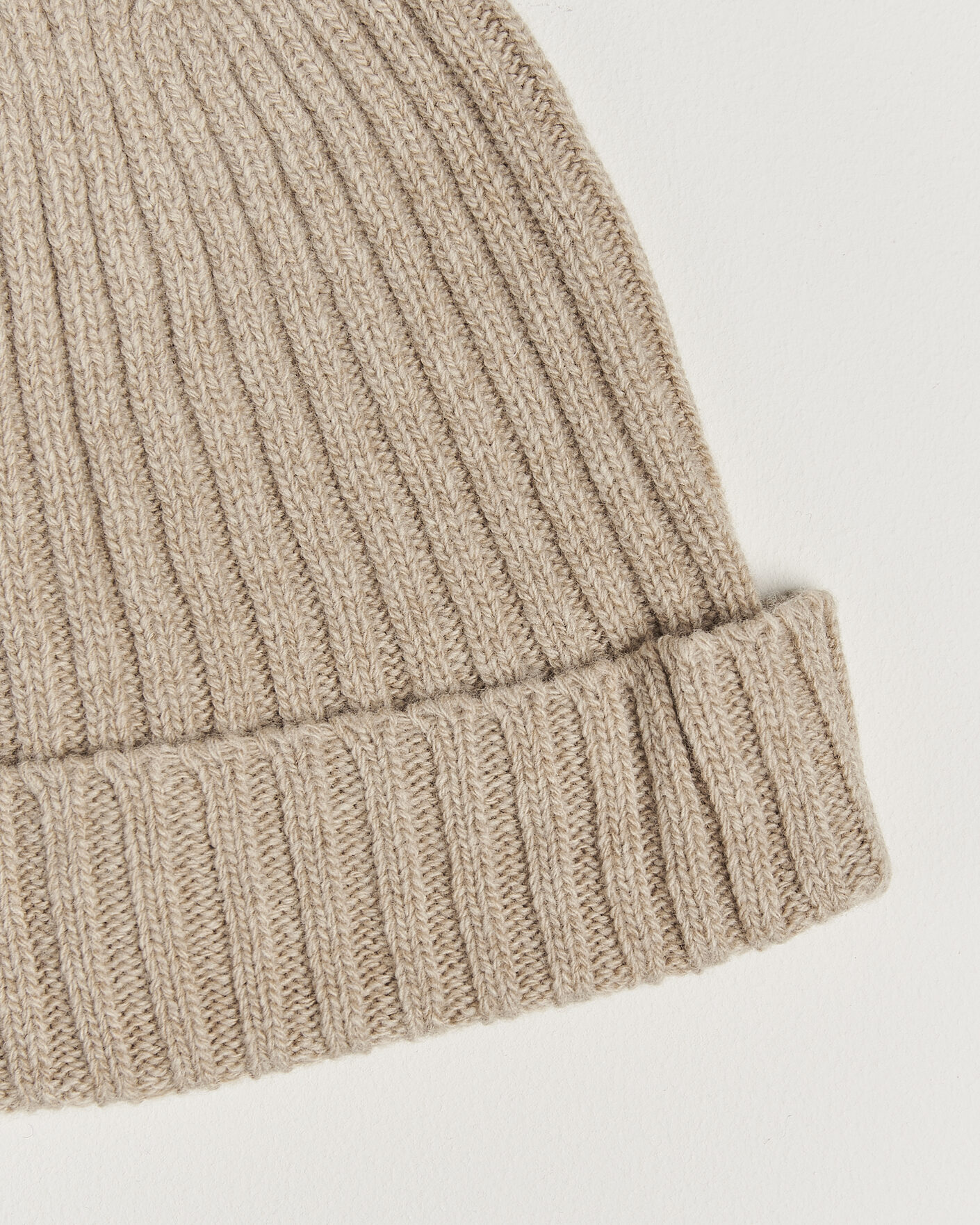 Mies | Pipot | Stenströms | Brushed Merino Beanie Beige