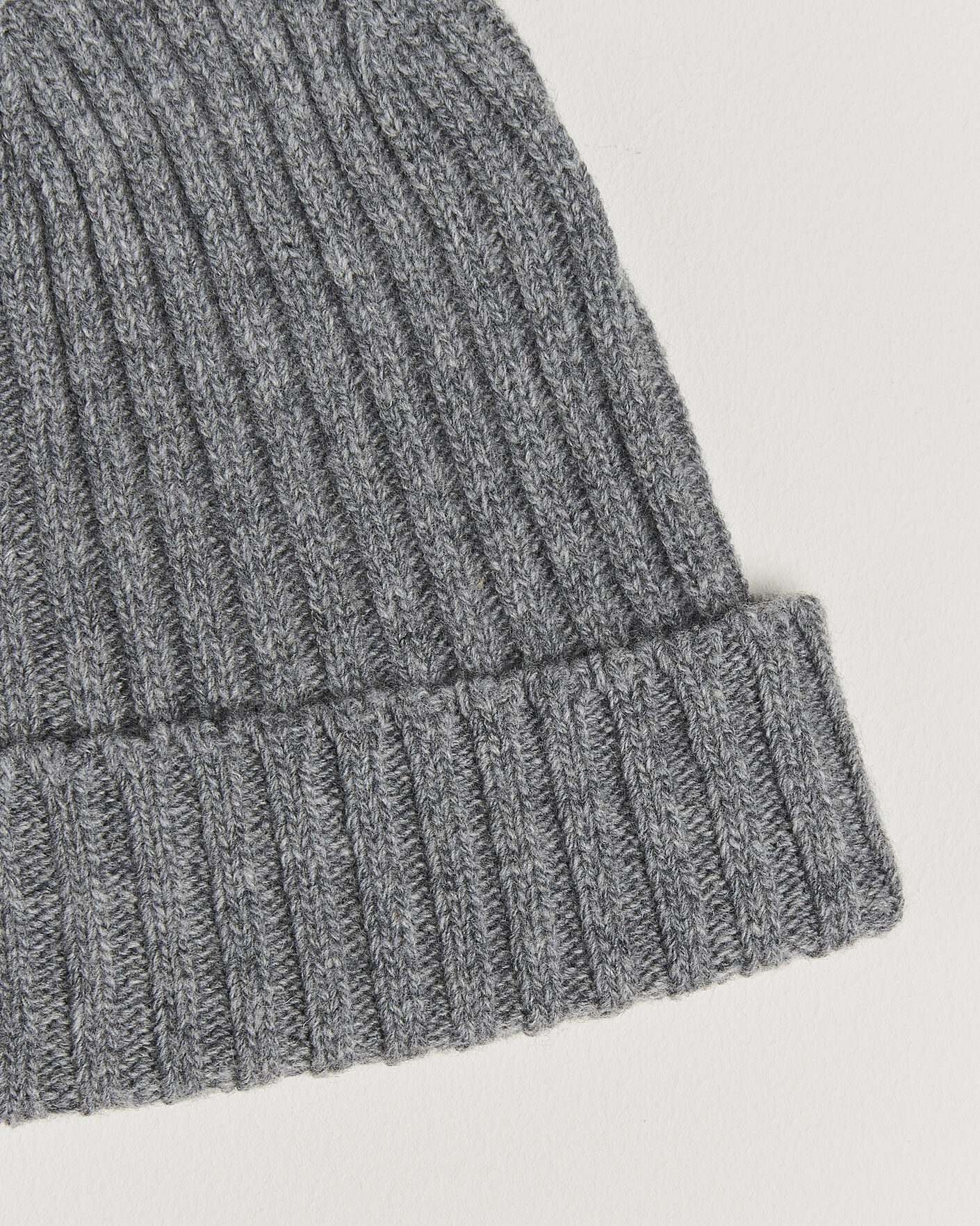 Mies | Pipot | Stenströms | Brushed Merino Beanie Grey