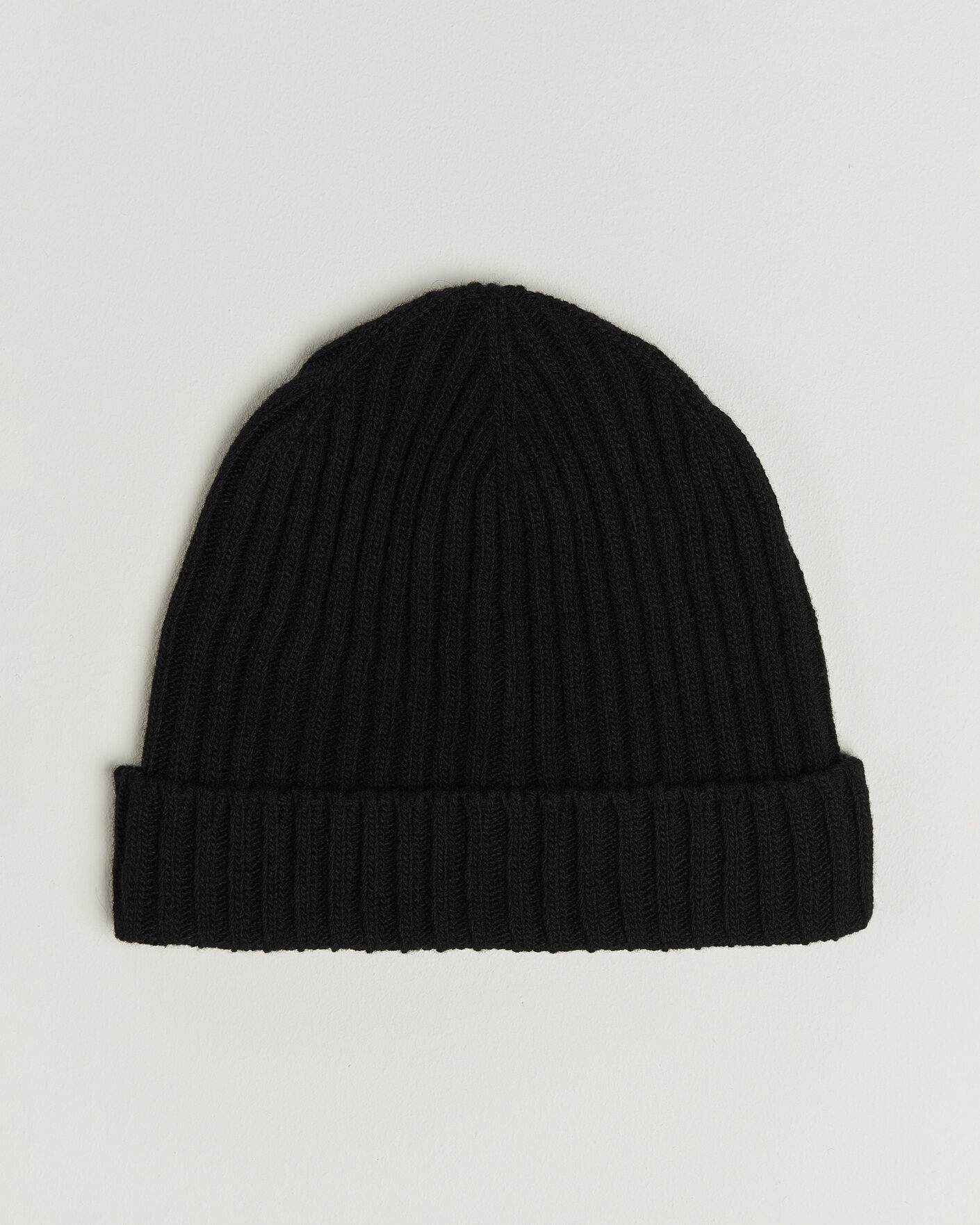 Mies | Pipot | Stenströms | Brushed Merino Beanie Black