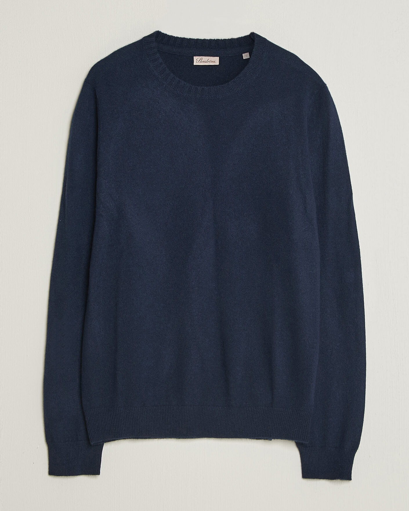 Mies | Puserot | Stenströms | Cashmere Crewneck Navy