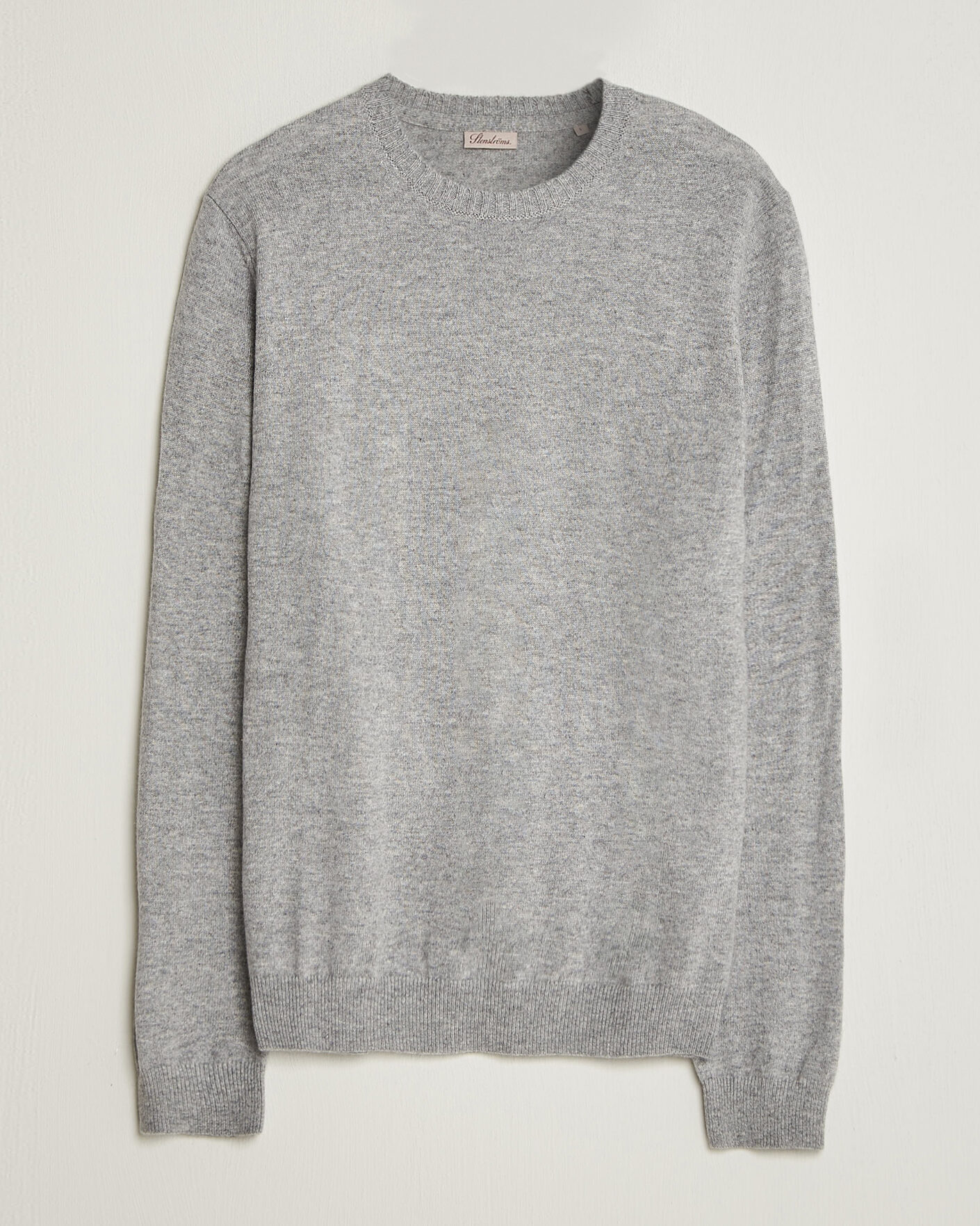 Mies | Puserot | Stenströms | Cashmere Crewneck Grey