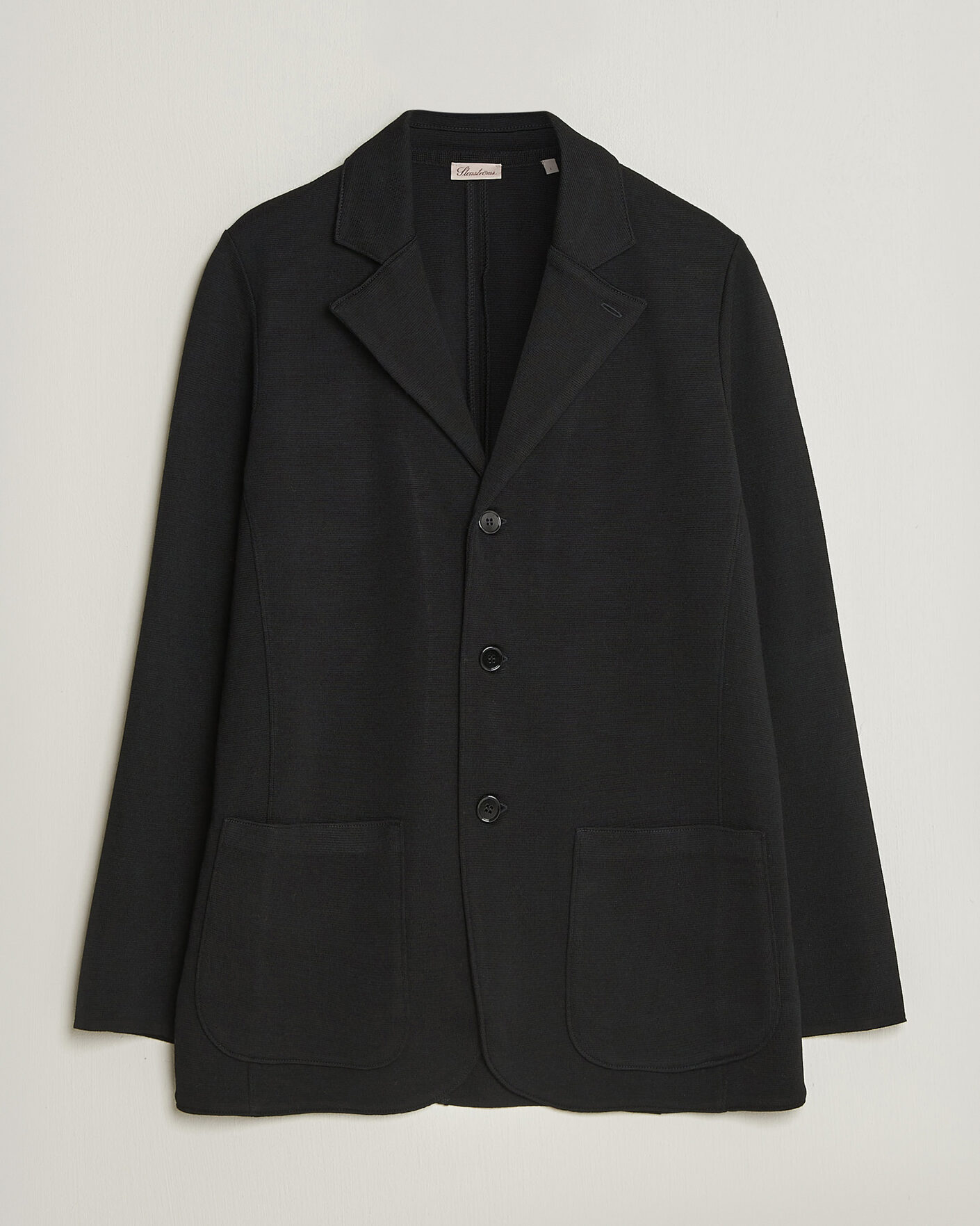 Mies | Pikkutakit | Stenströms | Milano Knitted Merino Blazer Black