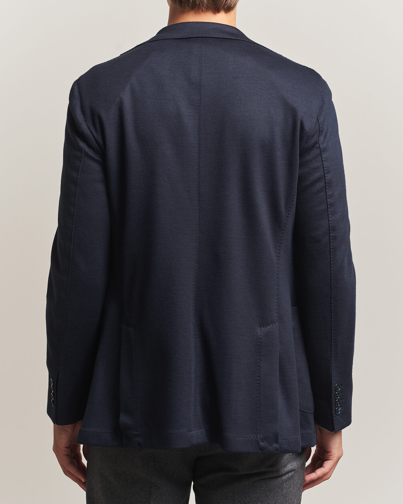 Mies | Pikkutakit | Stenströms | Wool Jersey Blazer Navy