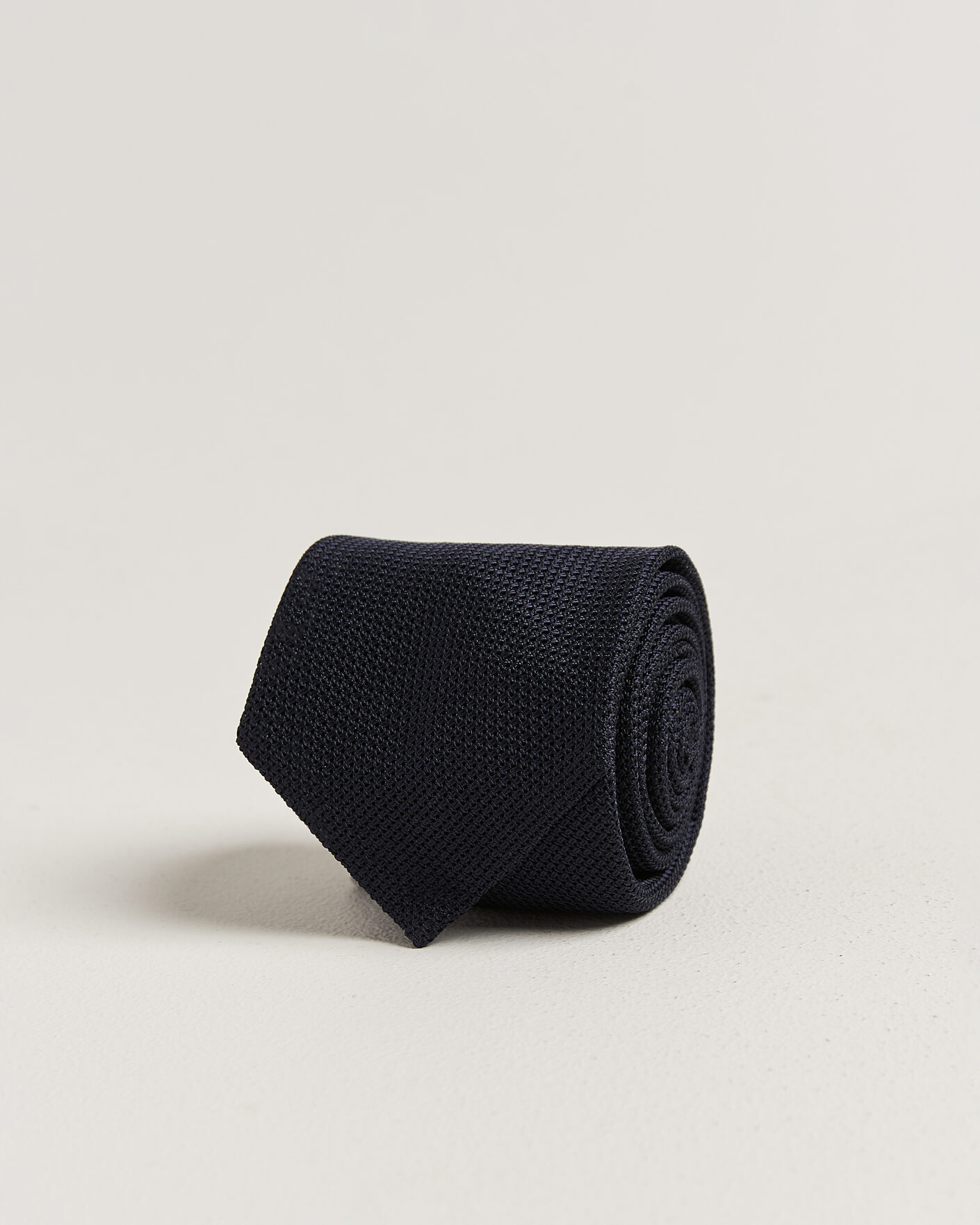 Mies | Solmiot | Stenströms | Silk Grenadine Tie 7,5cm Navy
