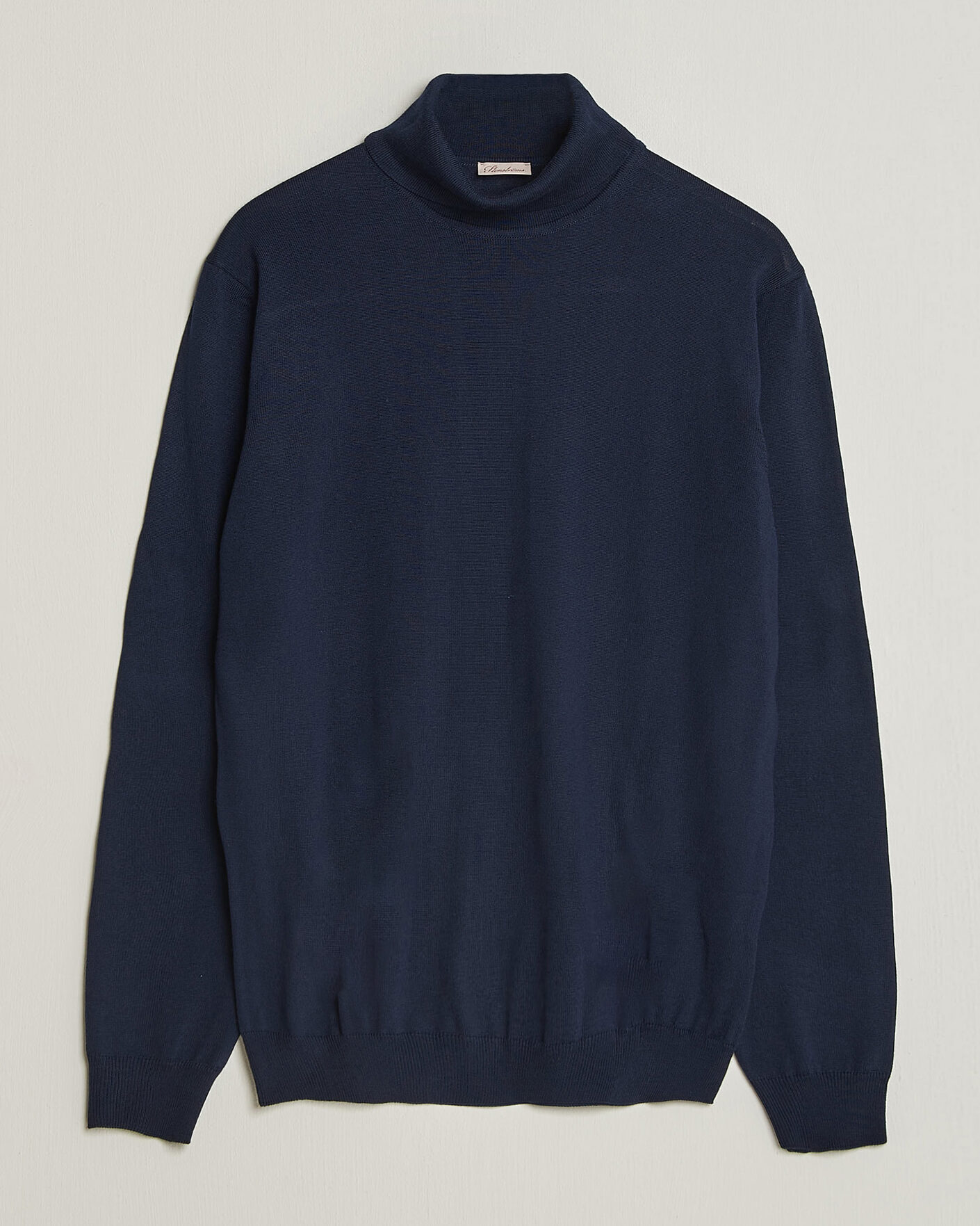 Mies | Puserot | Stenströms | Merino Rollneck Navy