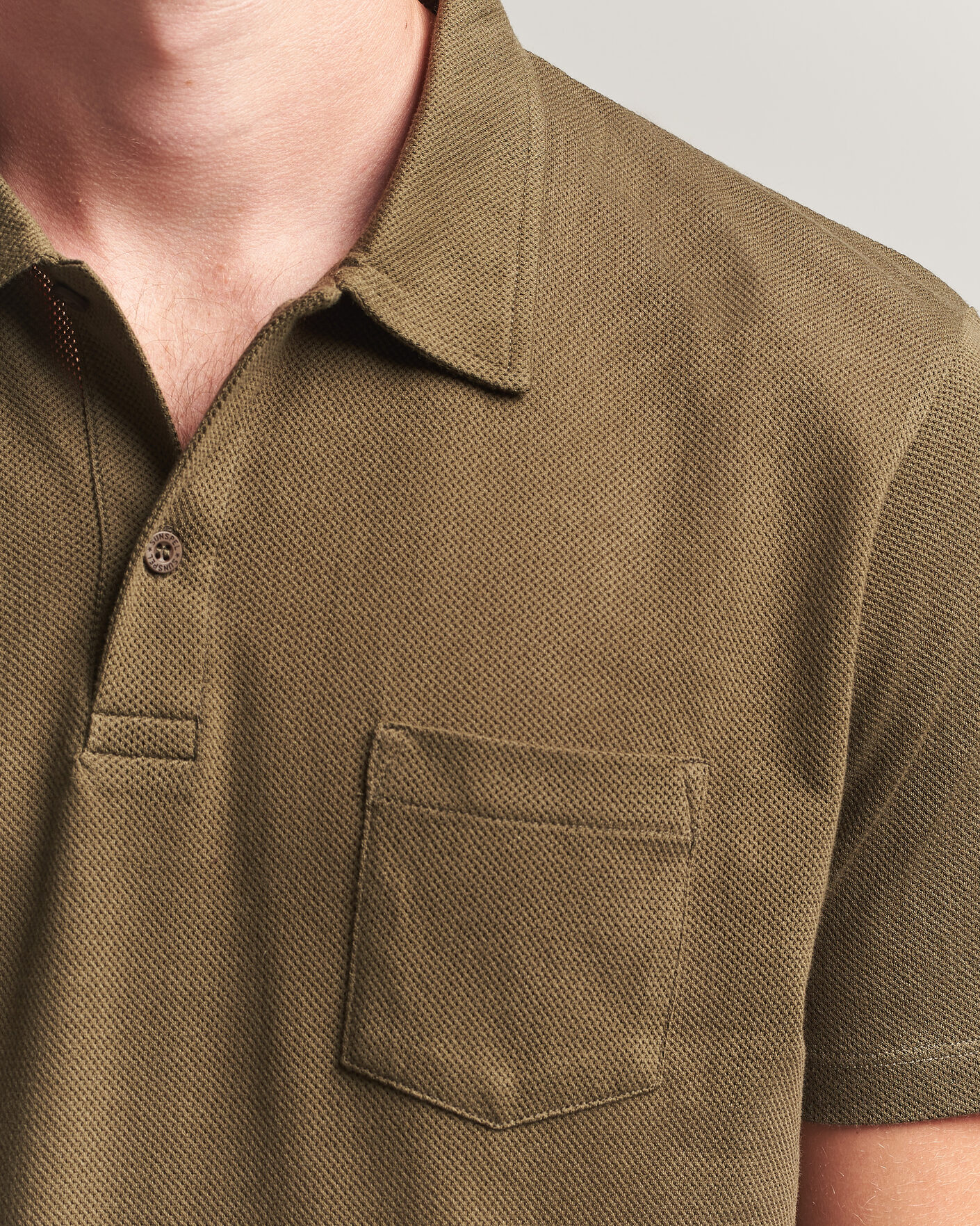 Mies | Pikeet | Sunspel | Riviera Polo Shirt Loden Green