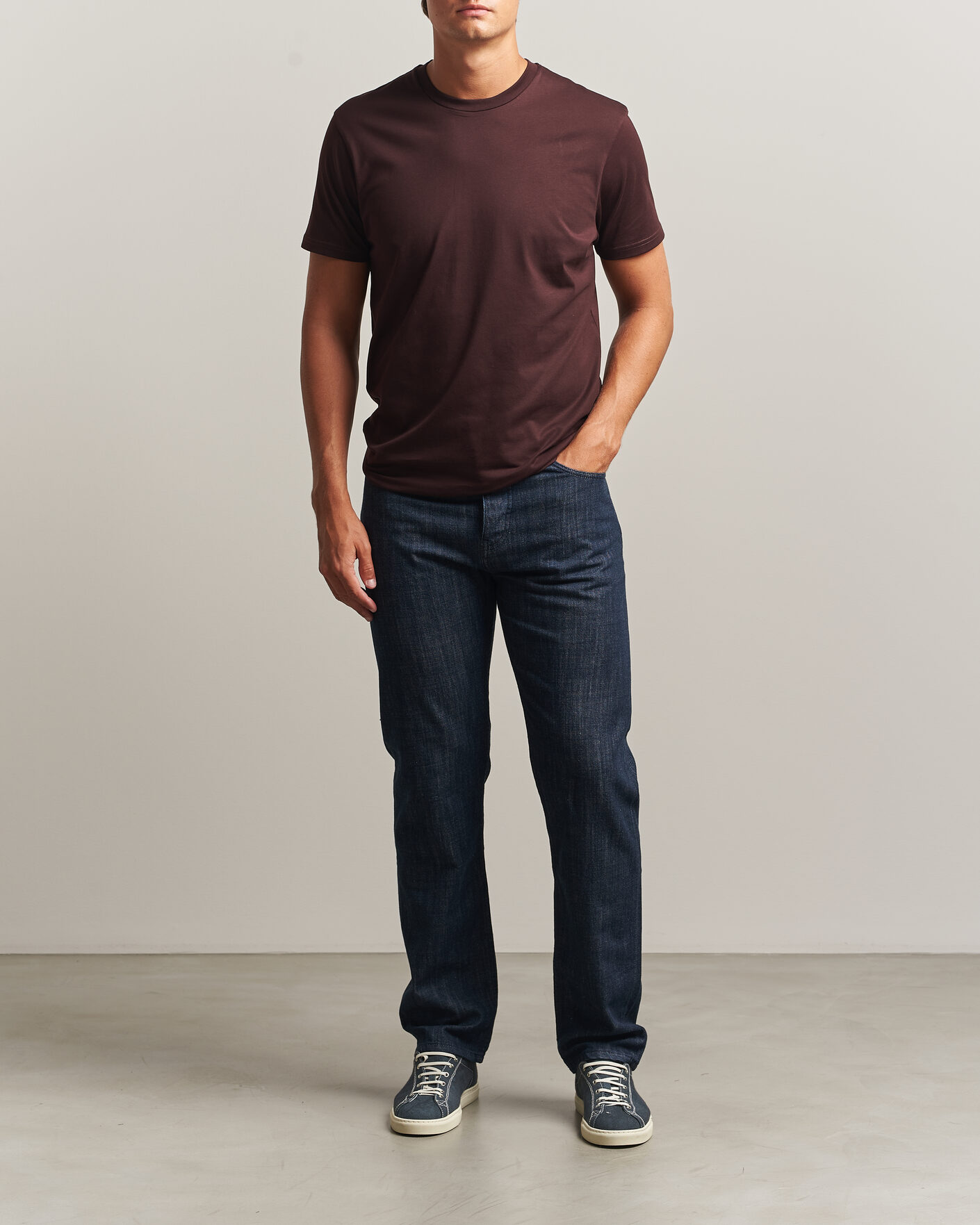 Mies | Farkut | Sunspel | Japanese Denim Jeans Blue