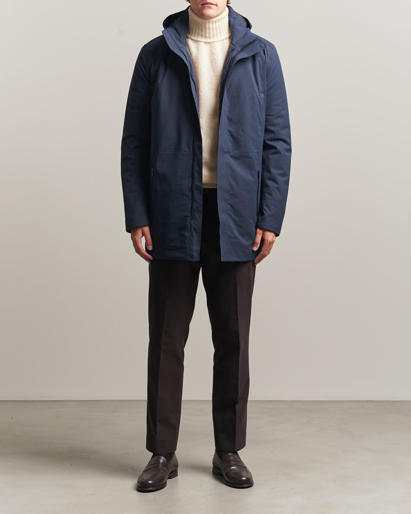 Mies | Takit | UBR | Regulator Herringbone Parka  Navy
