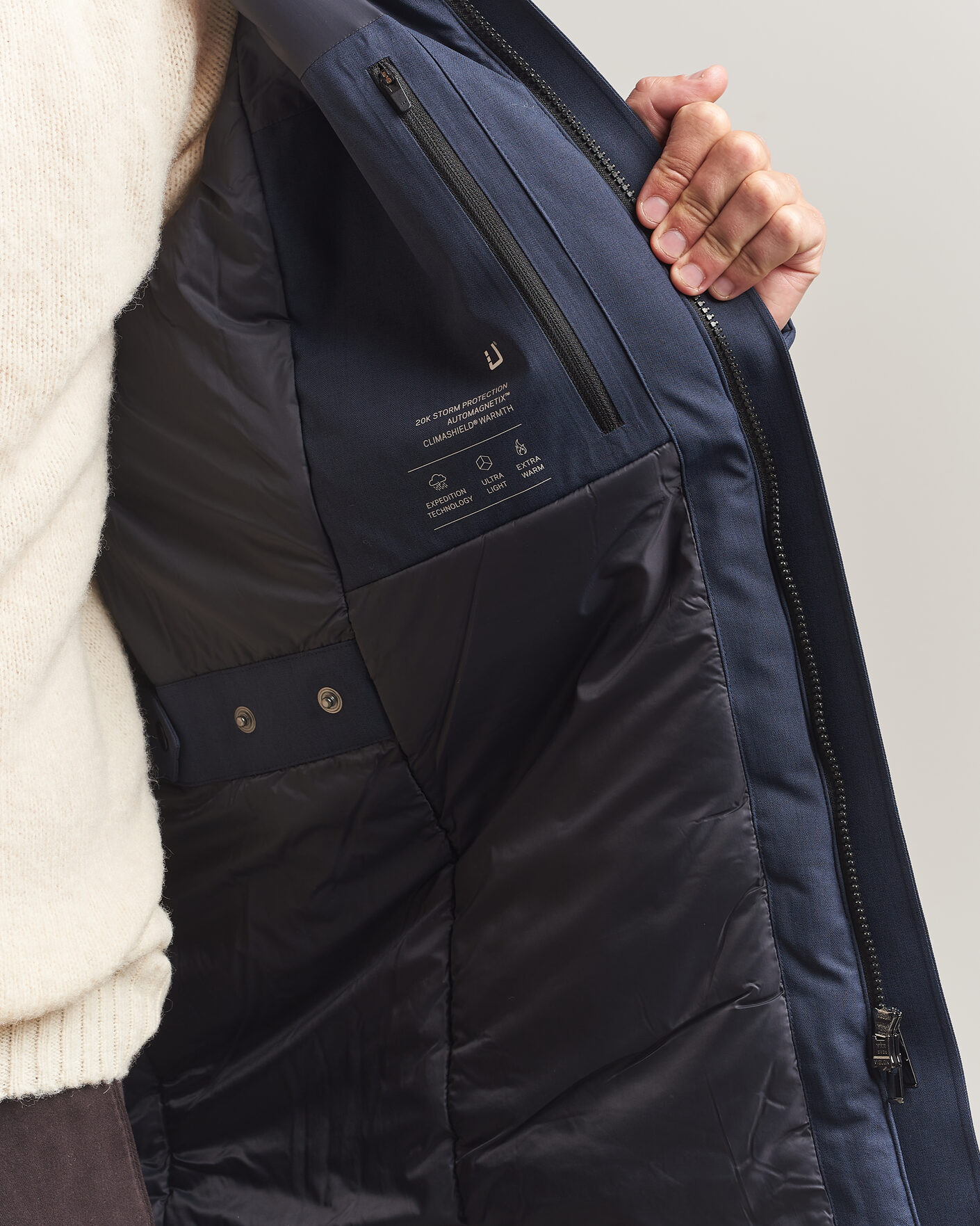 Mies | Takit | UBR | Regulator Herringbone Parka  Navy