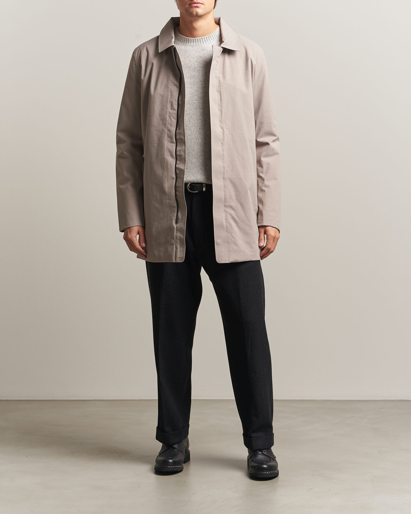 Mies | Takit | UBR | Regulator Herringbone Coat Drift Wood