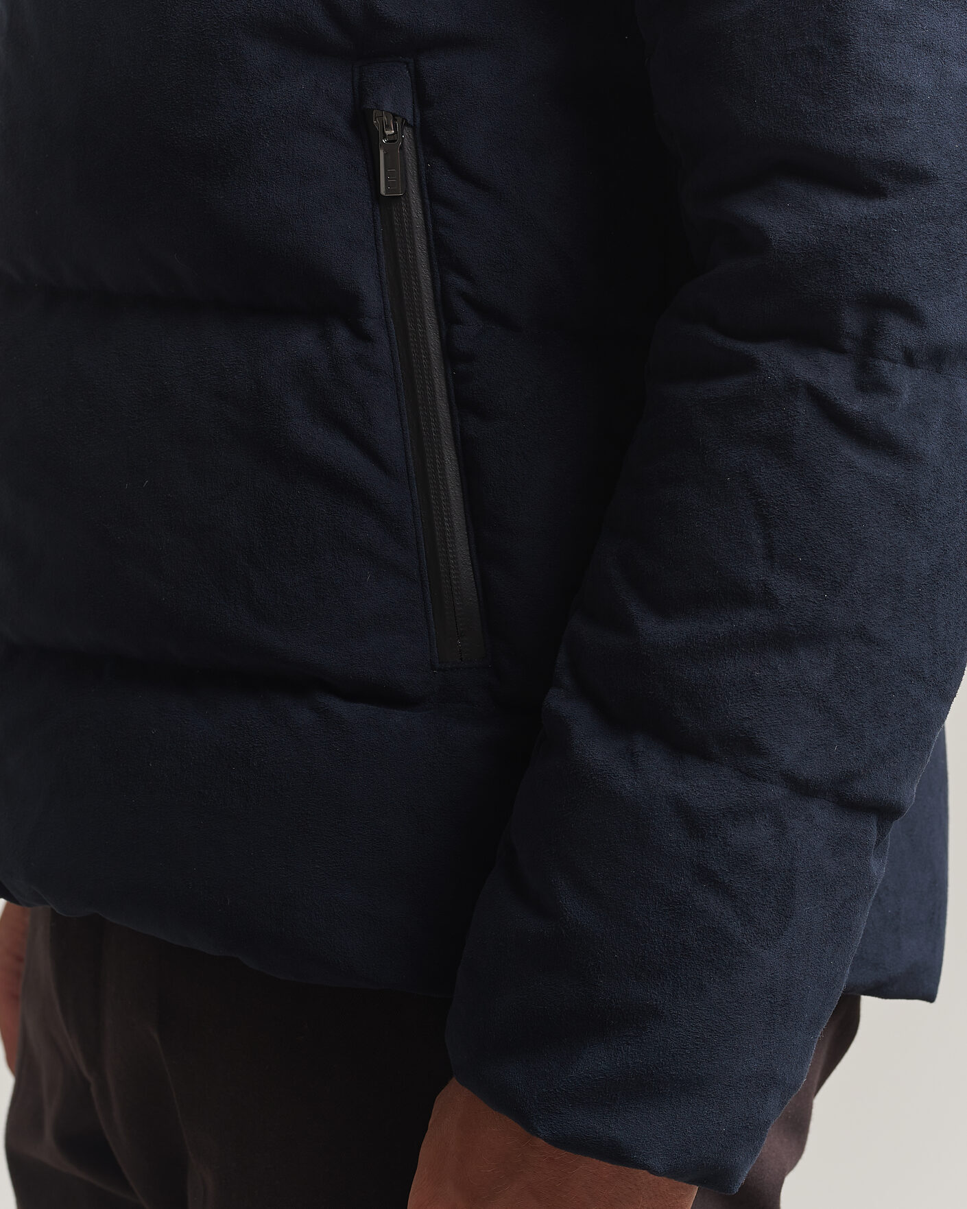 Mies | Takit | UBR | Concord Jacket Savile Neo Suede Navy