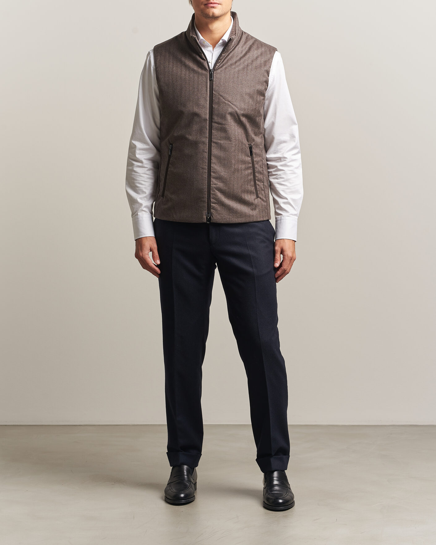 Mies | Ulkoliivit | UBR | Raptor Lightweight Vest Savile Brown Herringbone