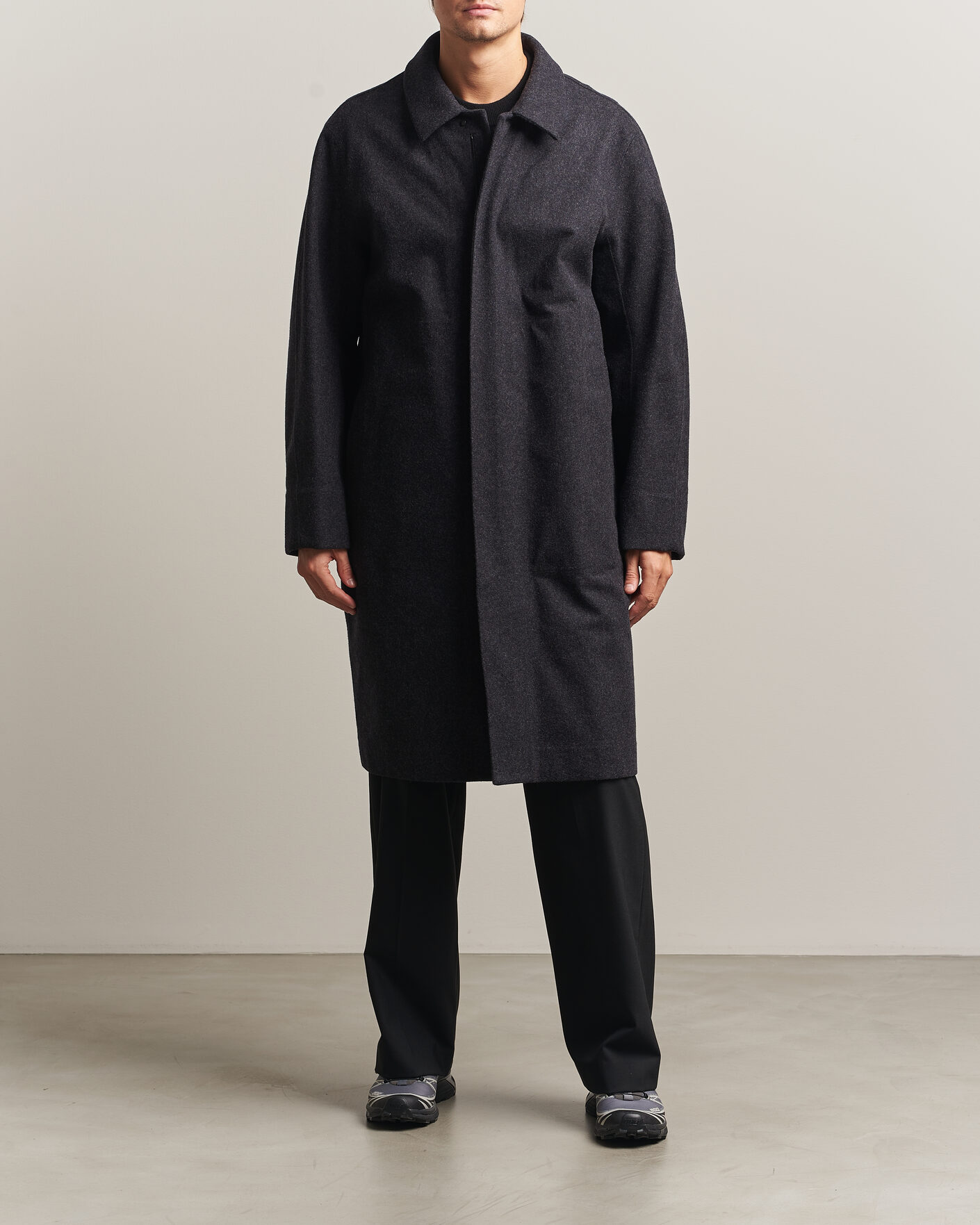 Mies | Takit | Arc'teryx Veilance | Alar Wool Coat Black