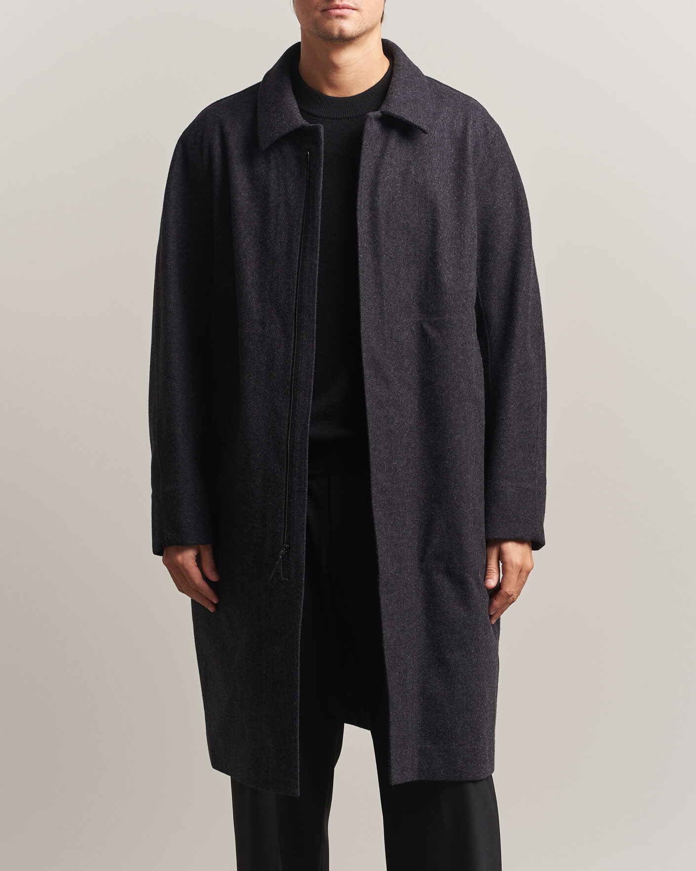Mies | Takit | Arc'teryx Veilance | Alar Wool Coat Black