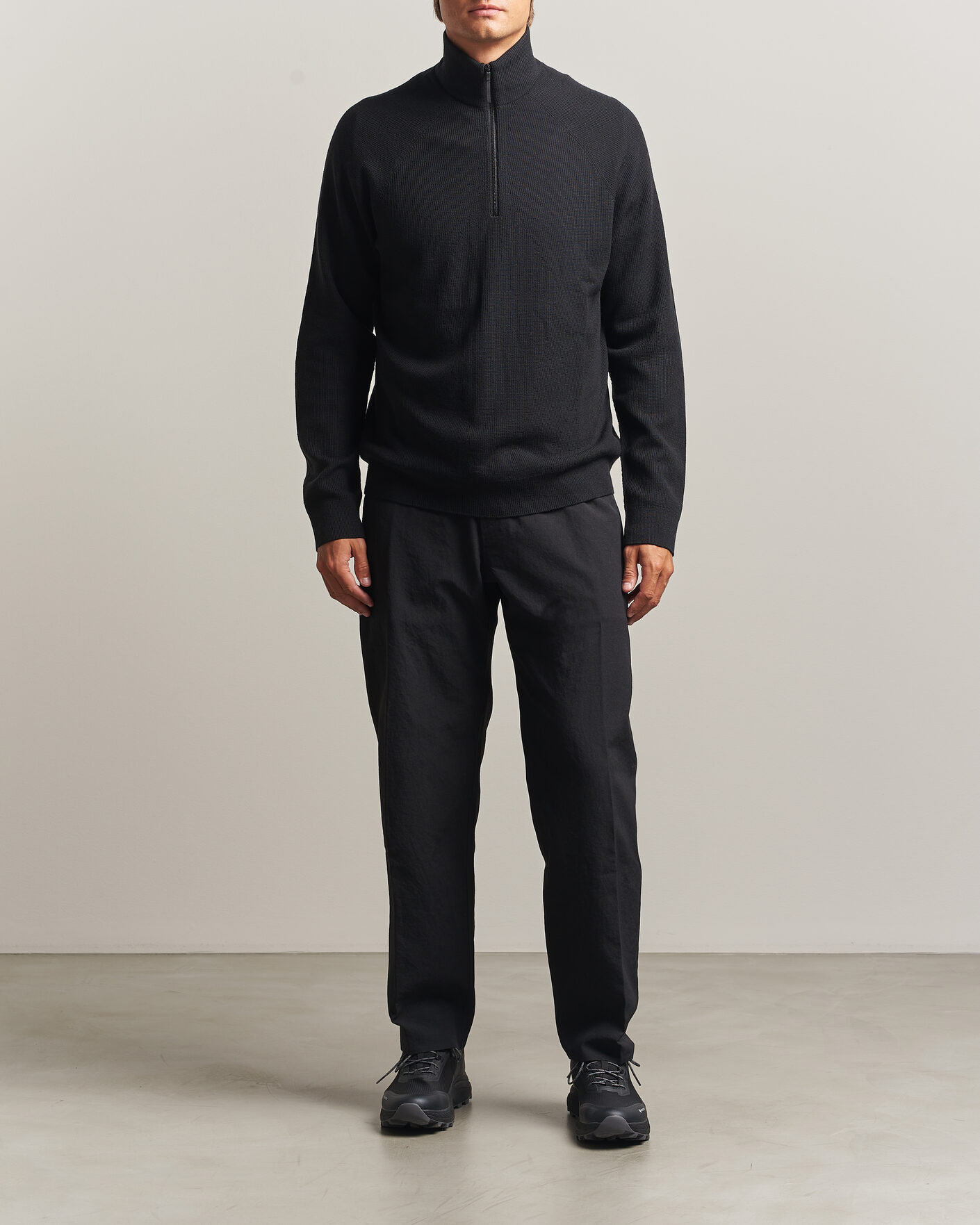 Mies | Puserot | Arc'teryx Veilance | Conic Wool Half-Zip Black