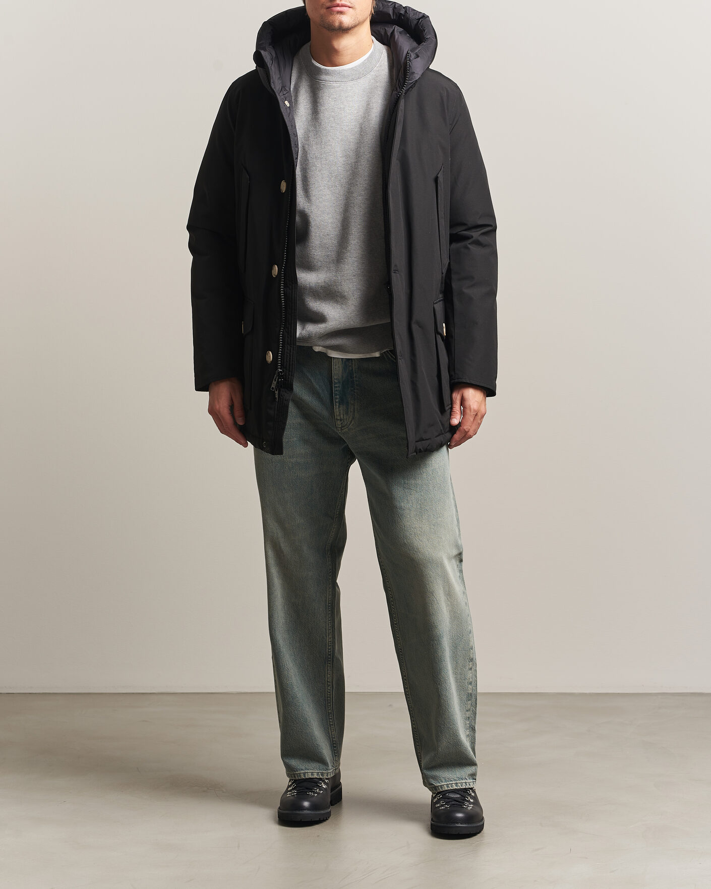 Mies | Takit | Woolrich | Arctic Parka No Fur Black