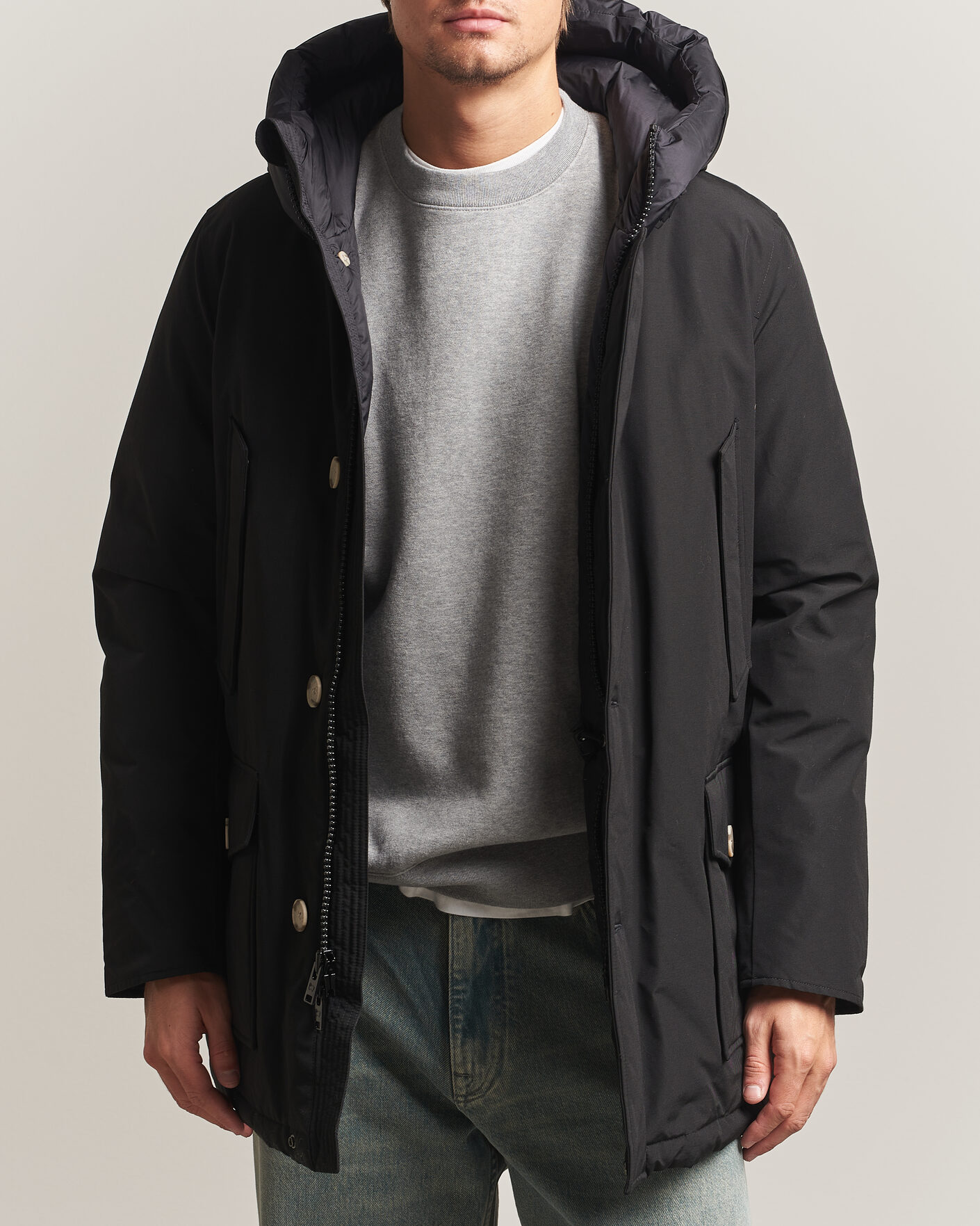 Mies | Takit | Woolrich | Arctic Parka No Fur Black