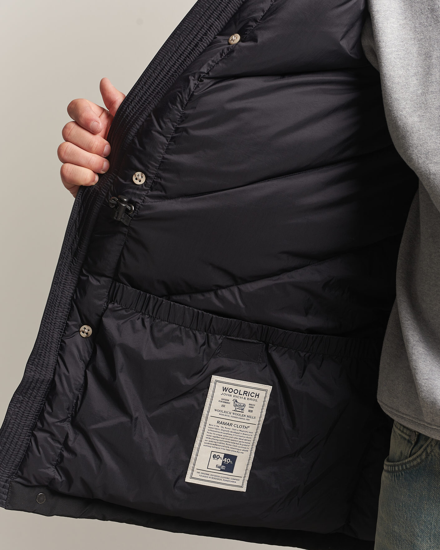Mies | Takit | Woolrich | Arctic Parka No Fur Black