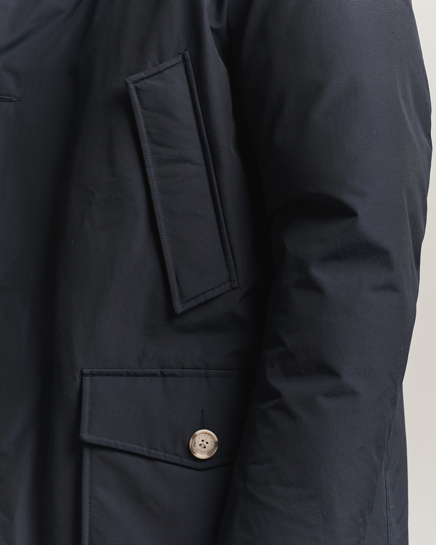 Mies | Takit | Woolrich | Arctic Parka No Fur Melton Blue