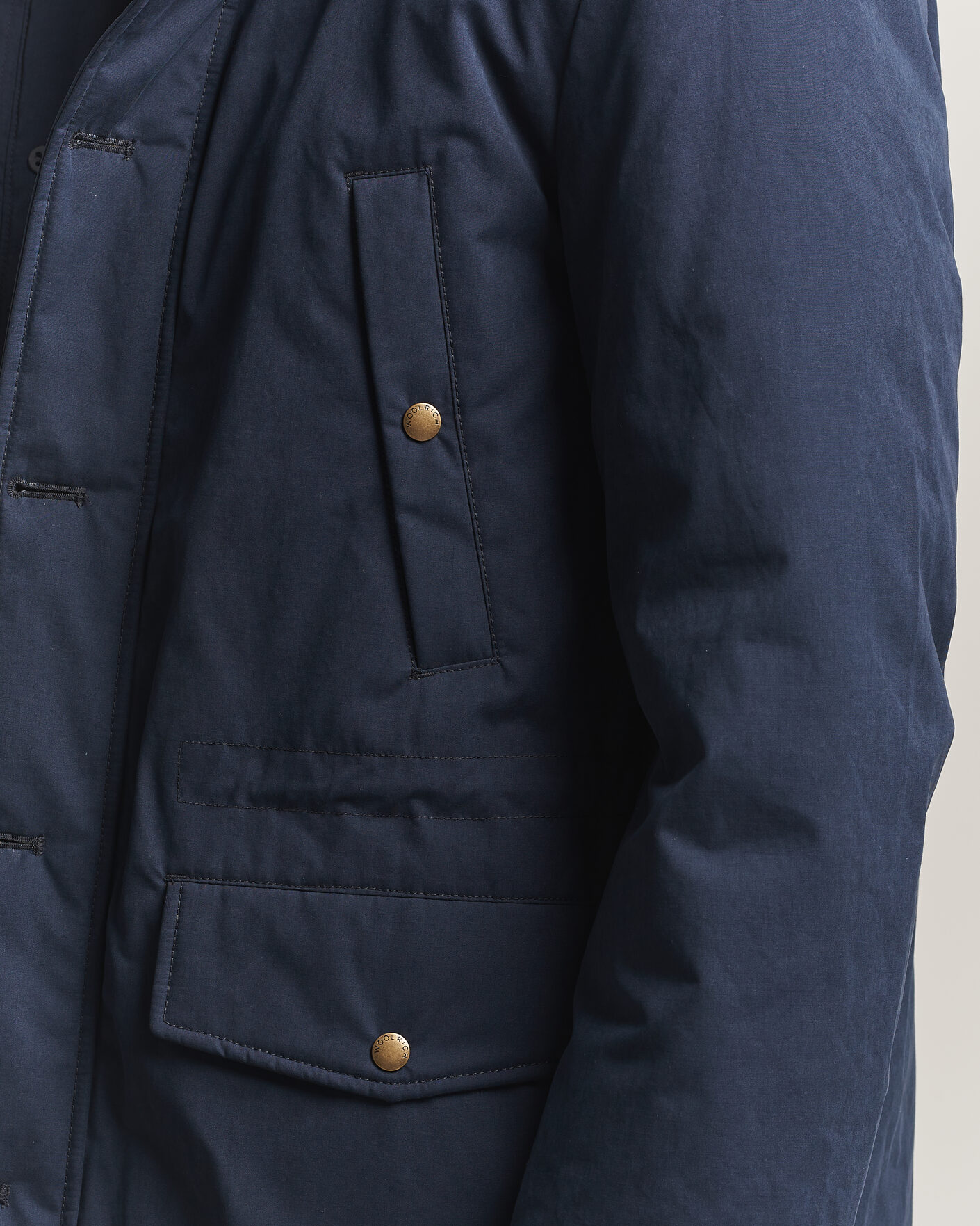 Mies | Takit | Woolrich | Mountain Cloth Parka Melton Blue