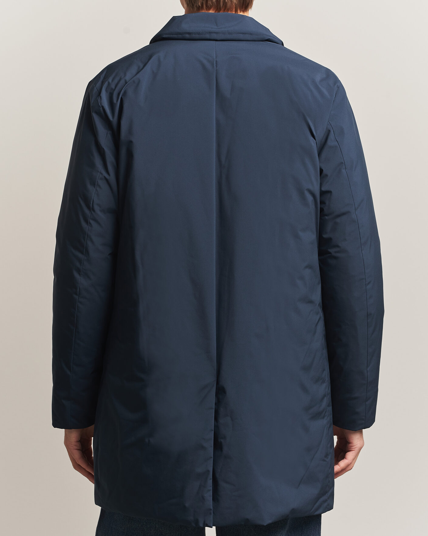 Mies | Takit | Woolrich | Cloud Lamar Light Padded Coat Melton Blue