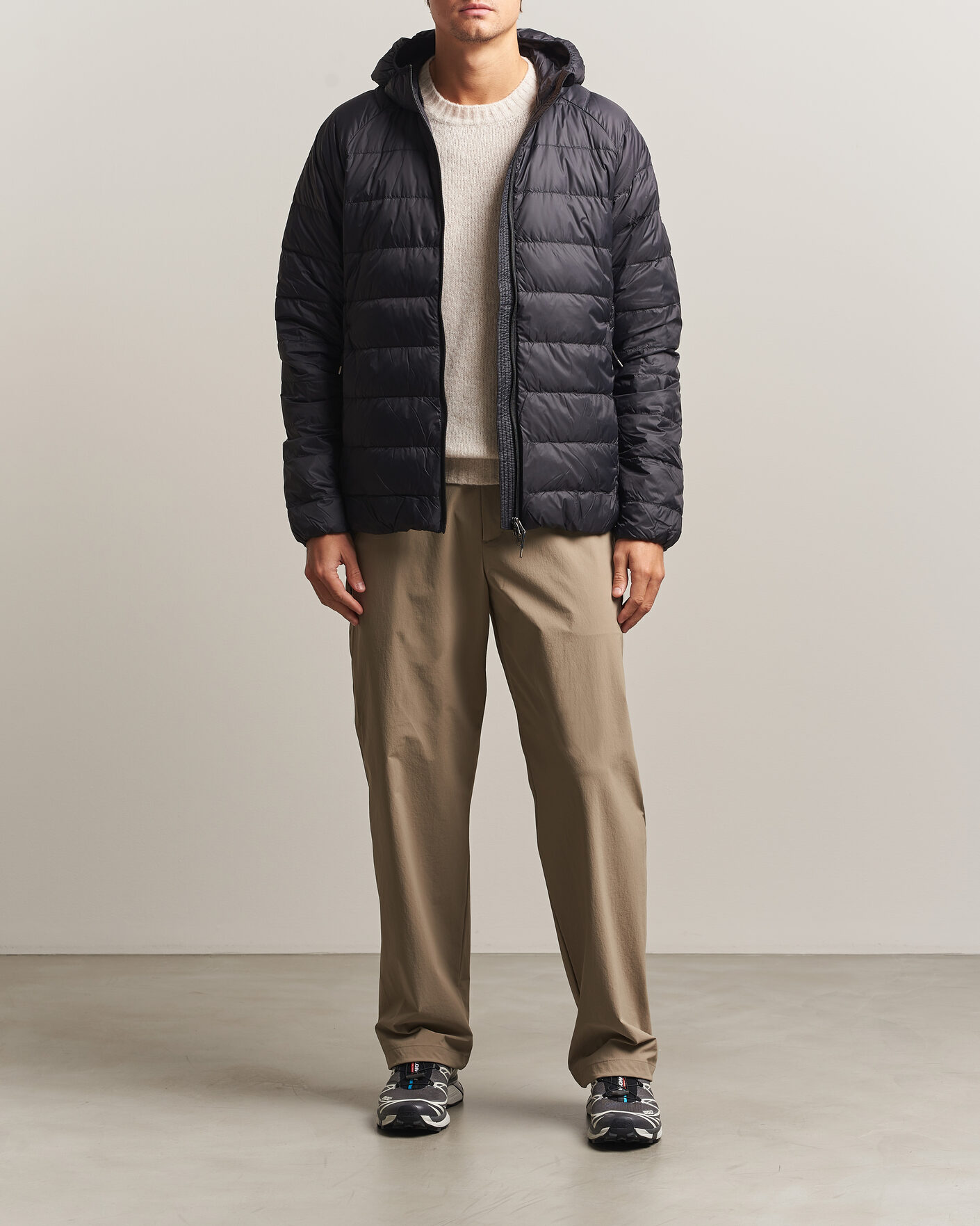 Mies | Takit | Pyrenex | Guzet Hooded Down Jacket Black