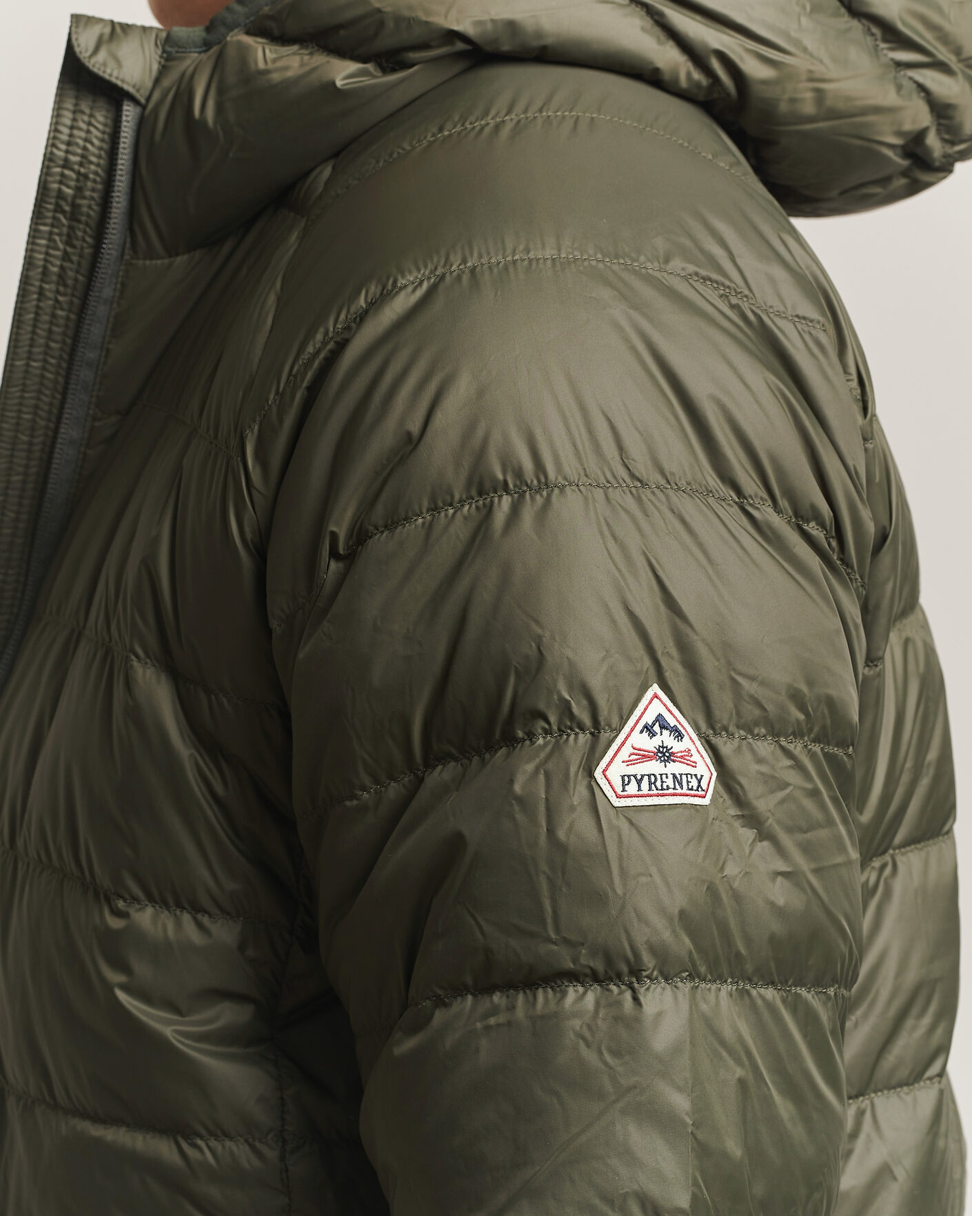 Mies | Takit | Pyrenex | Guzet Hooded Down Jacket Deep Khaki