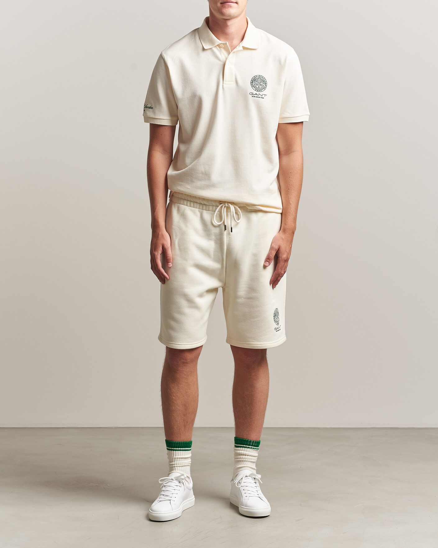 Mies | Pikeet | Gant | Tournament Pique Cream