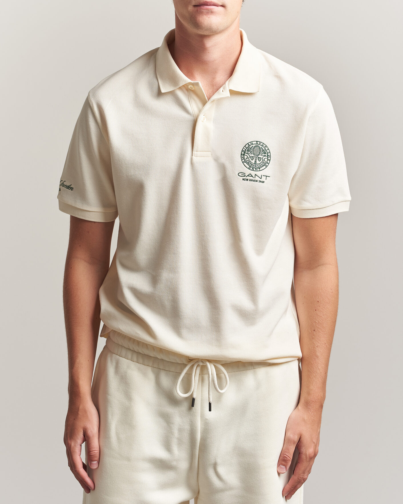 Mies | Pikeet | Gant | Tournament Pique Cream