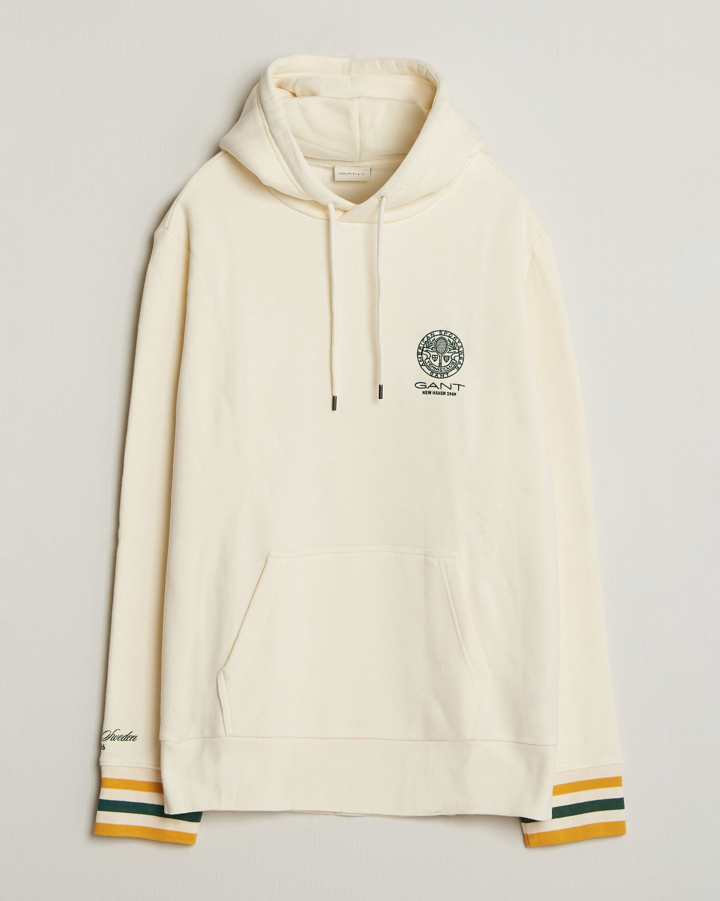 Mies | Puserot | Gant | Tournament Hoodie Cream