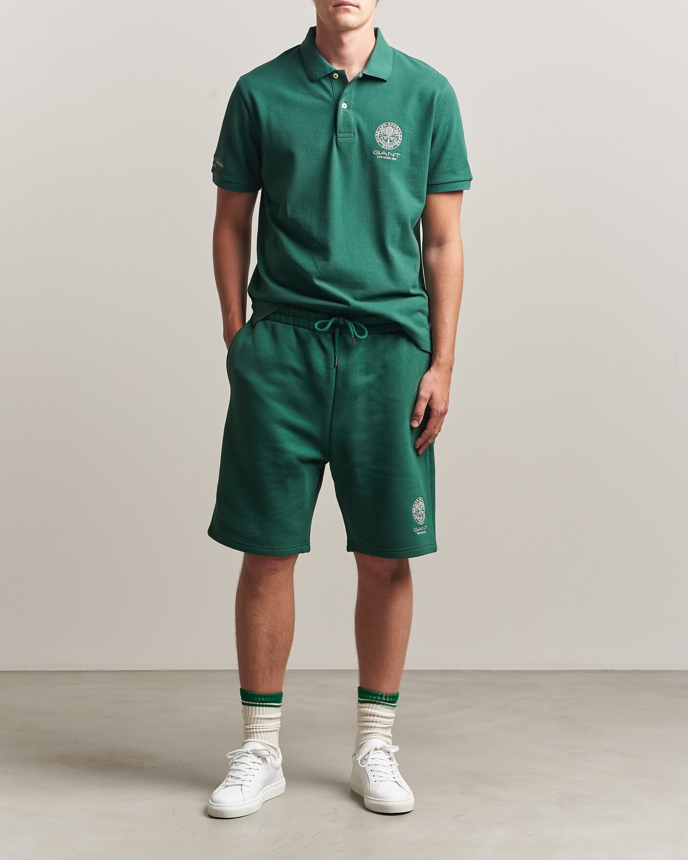 Mies | Shortsit | Gant | Tournament Shorts Green