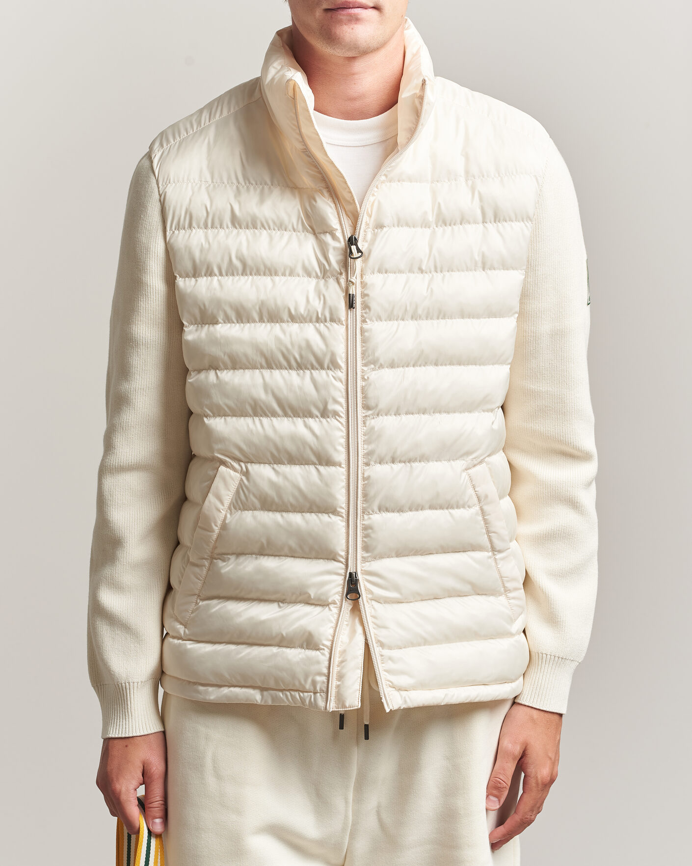 Mies | Takit | Gant | Tournament Mixed Media Jacket Cream