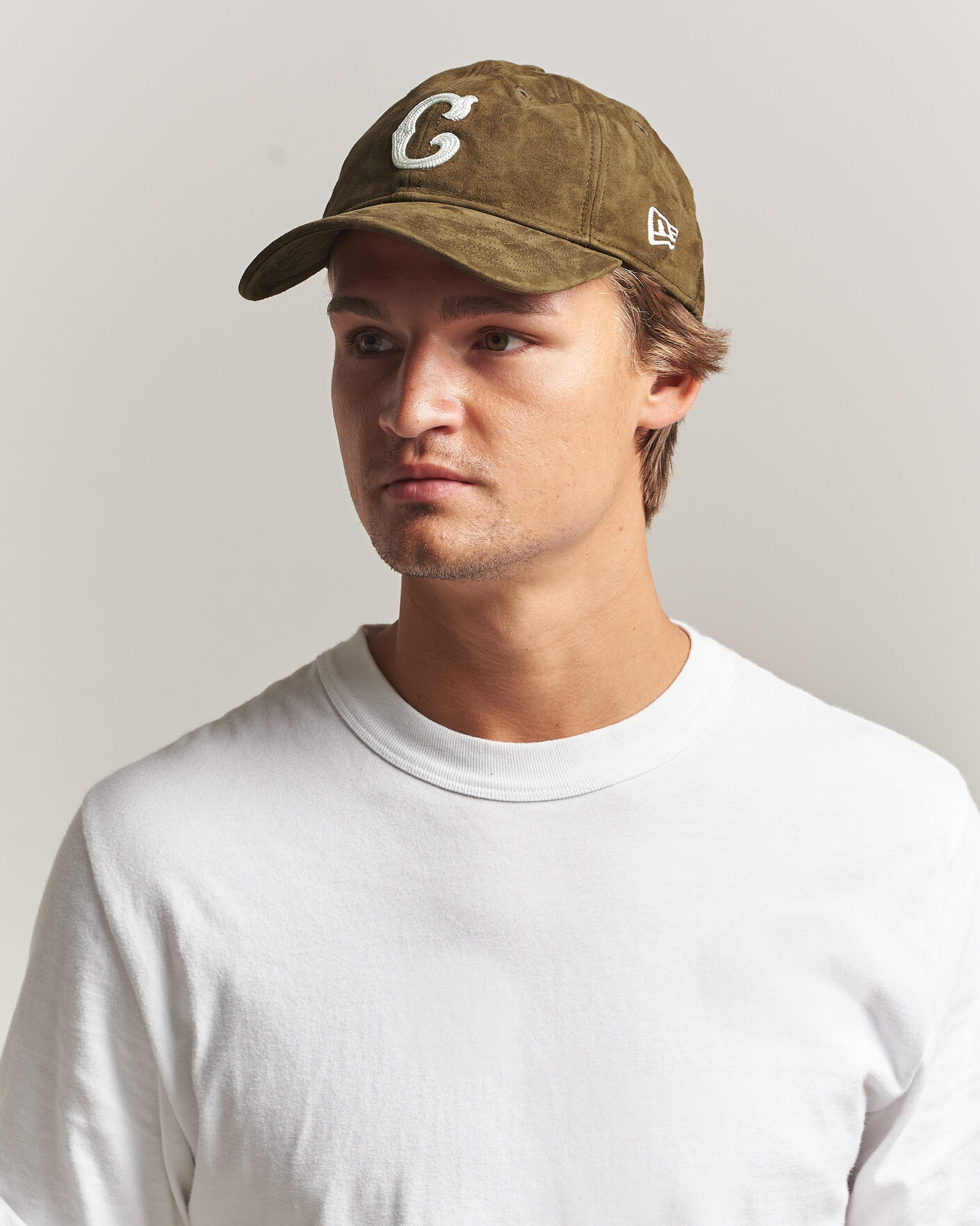 Mies | Päähineet | New Era | 9Twenty Suede Chicago Cubs Cap Brown