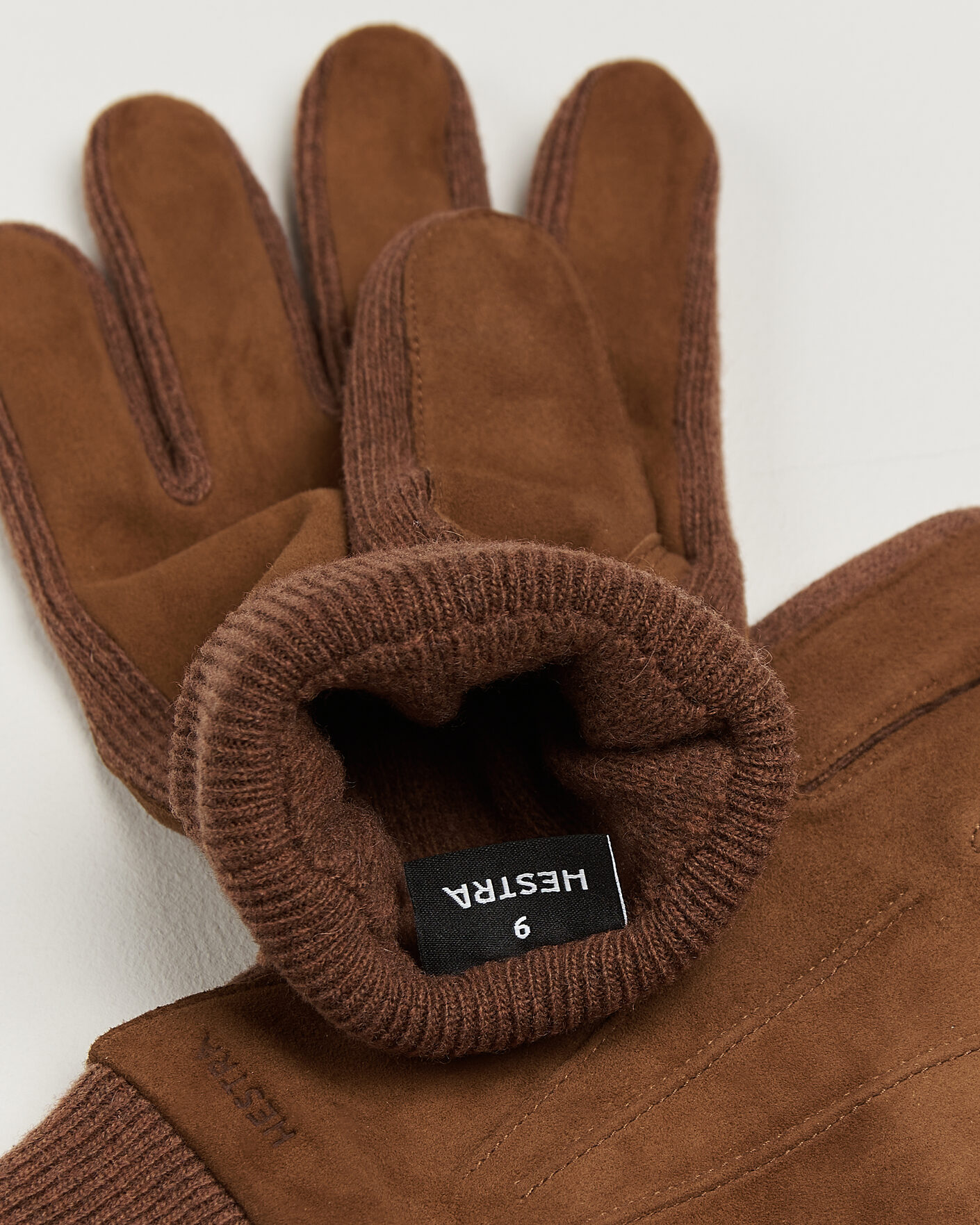 Mies | Käsineet | Hestra | Geoffery Suede Wool Tricot Glove Whiskey